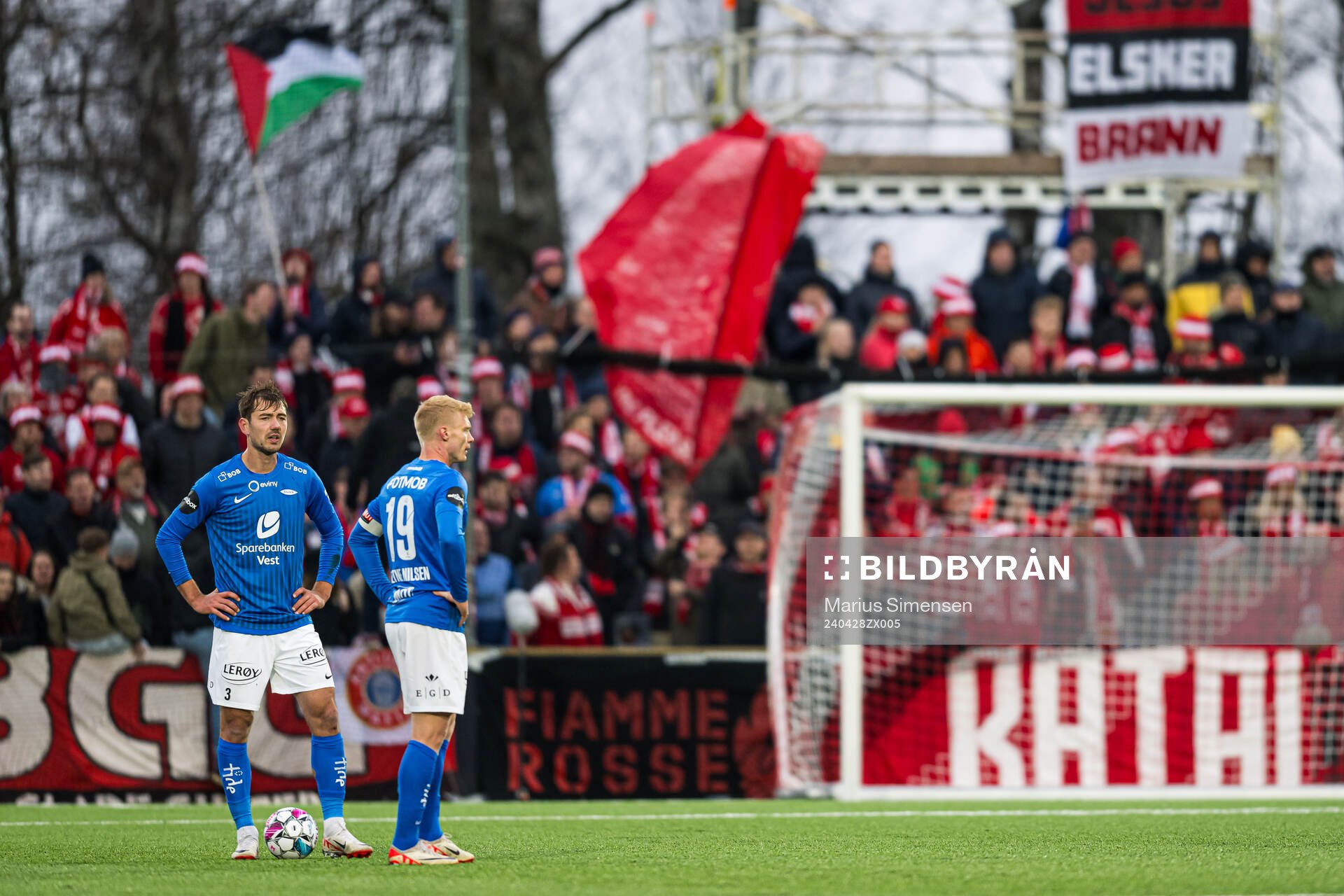 Fredrik Pallesen Knudsen and Sivert Heltne Nilsen of Brann