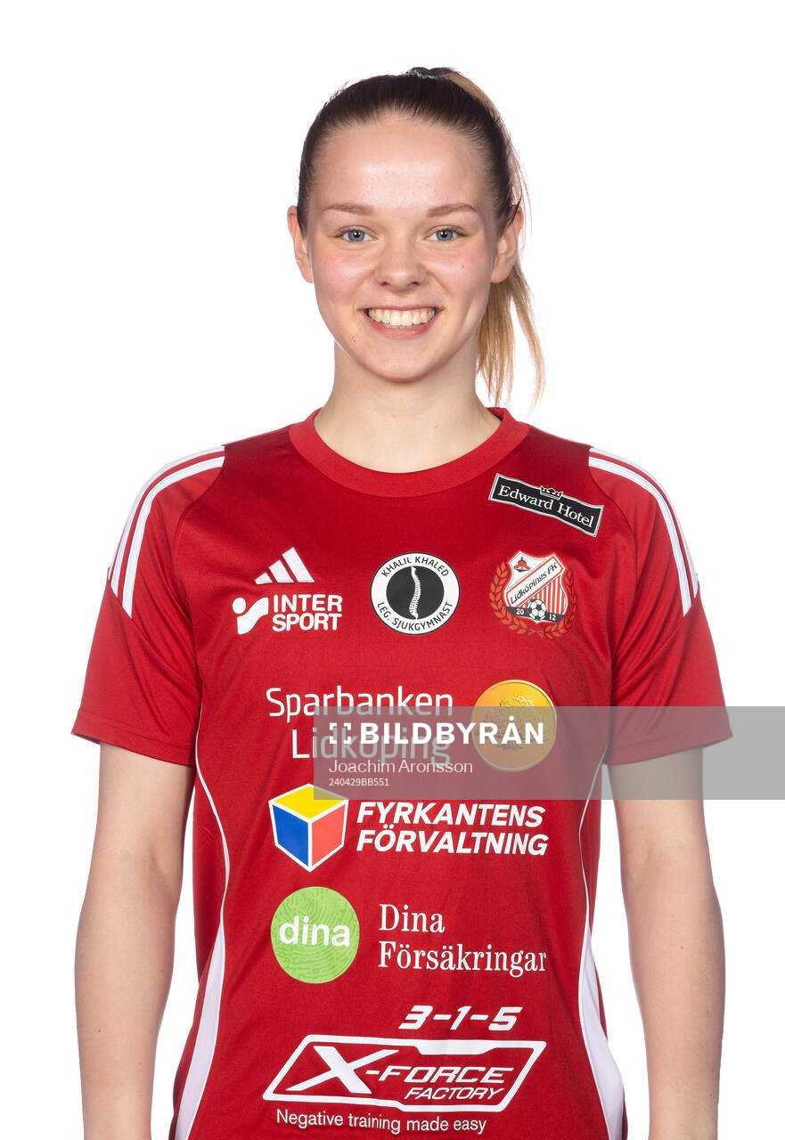 Lidköpings målvakt Nadine Allard