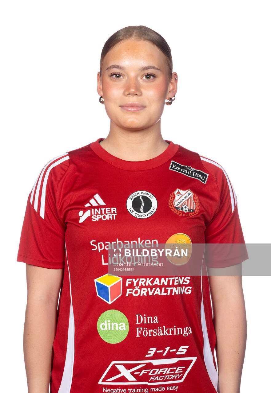 Lidköpings målvakt Wilma Delerud