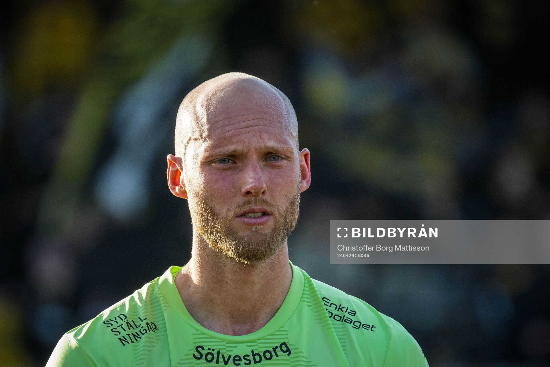 Mjällbys målvakt Alexander Lundin