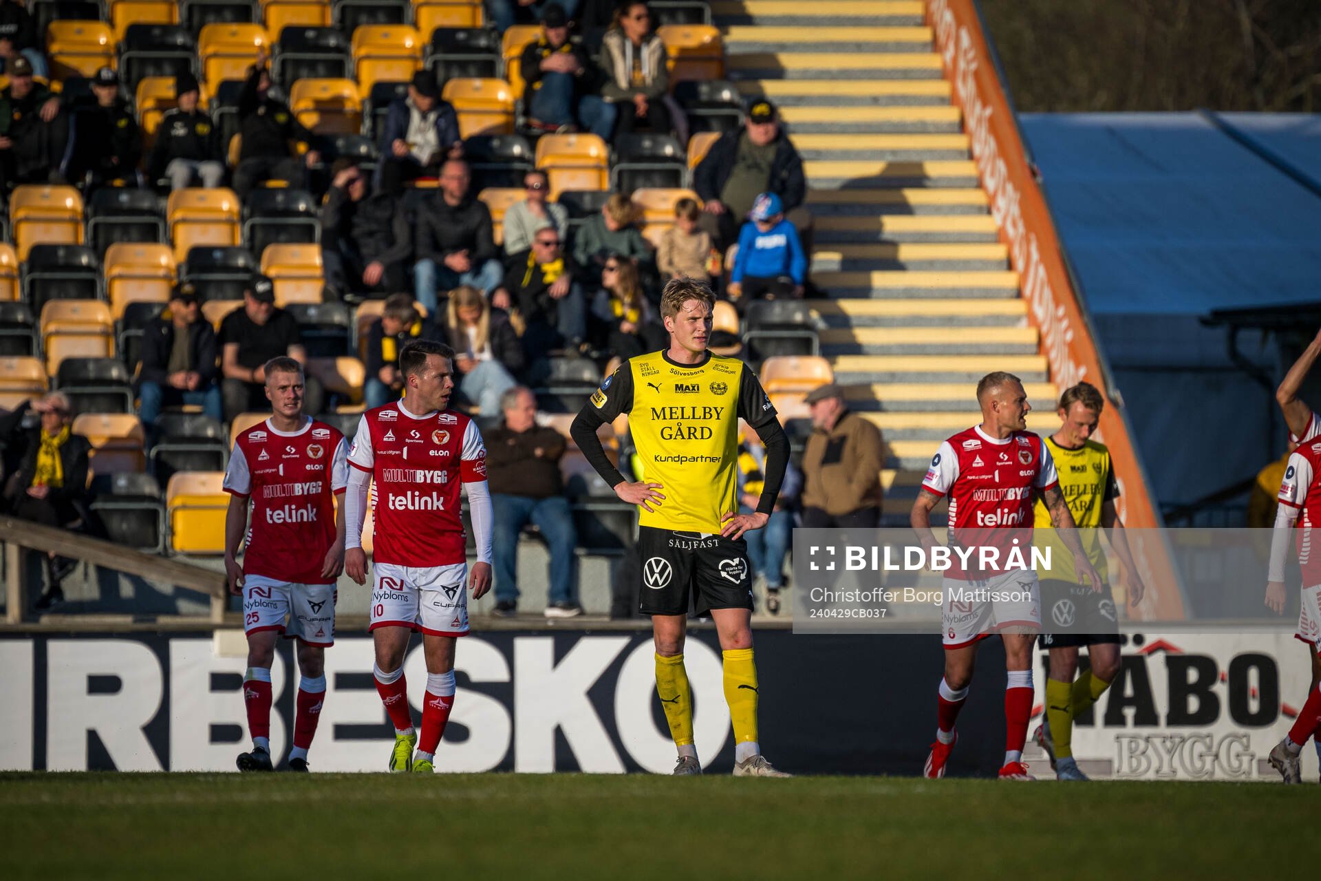 Mjällbys Jacob Kiilerich Rask deppar
