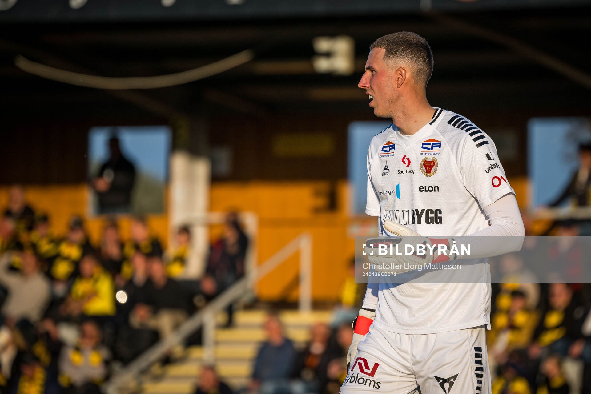 Kalmars målvakt Samuel Brolin