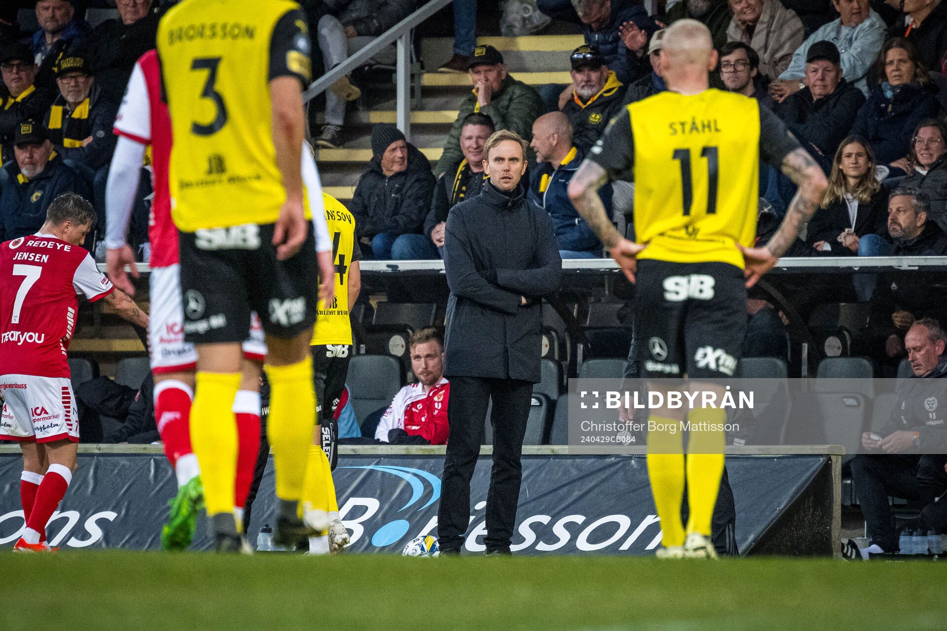 Kalmars tränare Henrik Jensen