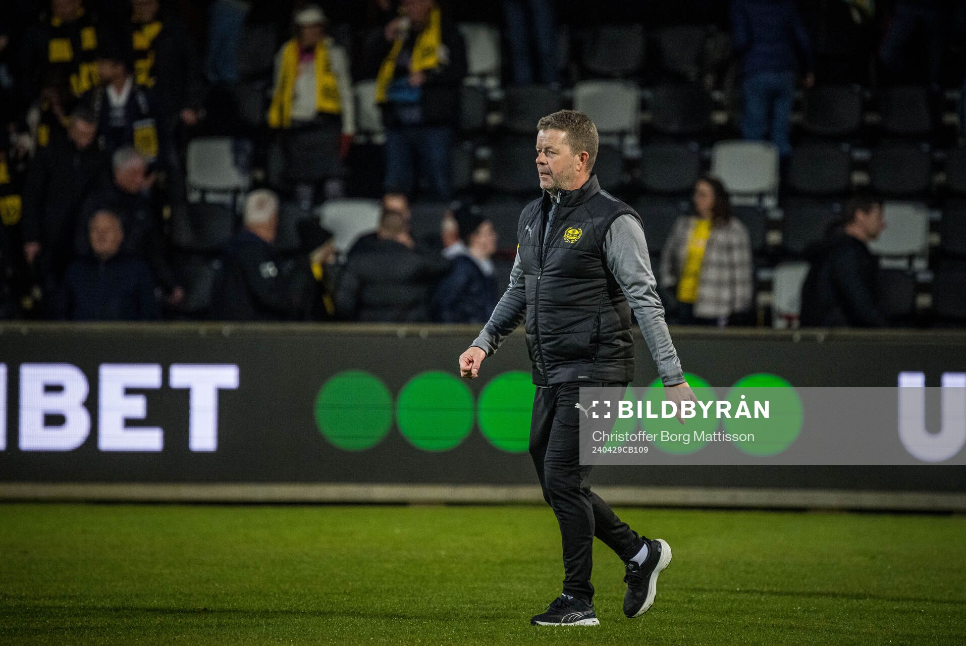 Mjällbys tränare Anders Torstensson