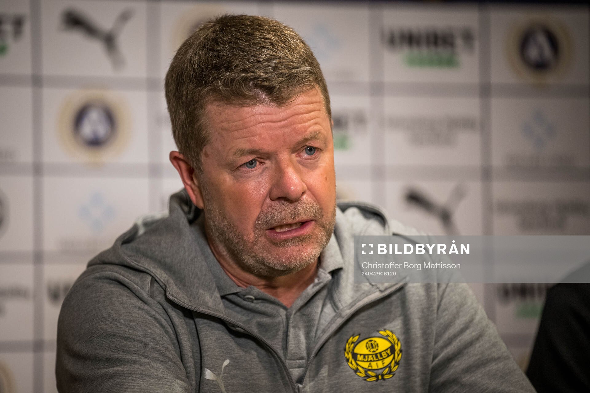Mjällbys tränare Anders Torstensson