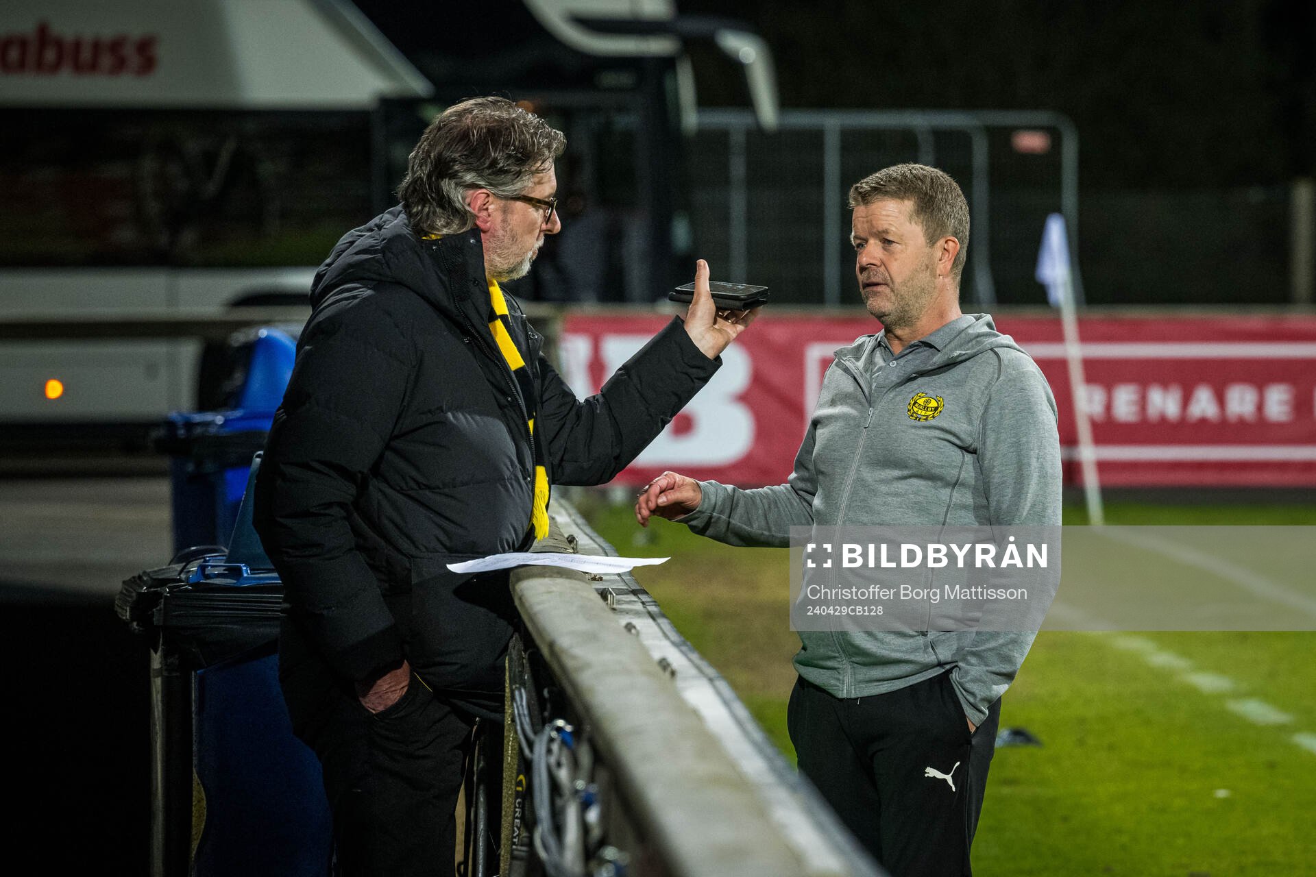 Mjällbys tränare Anders Torstensson