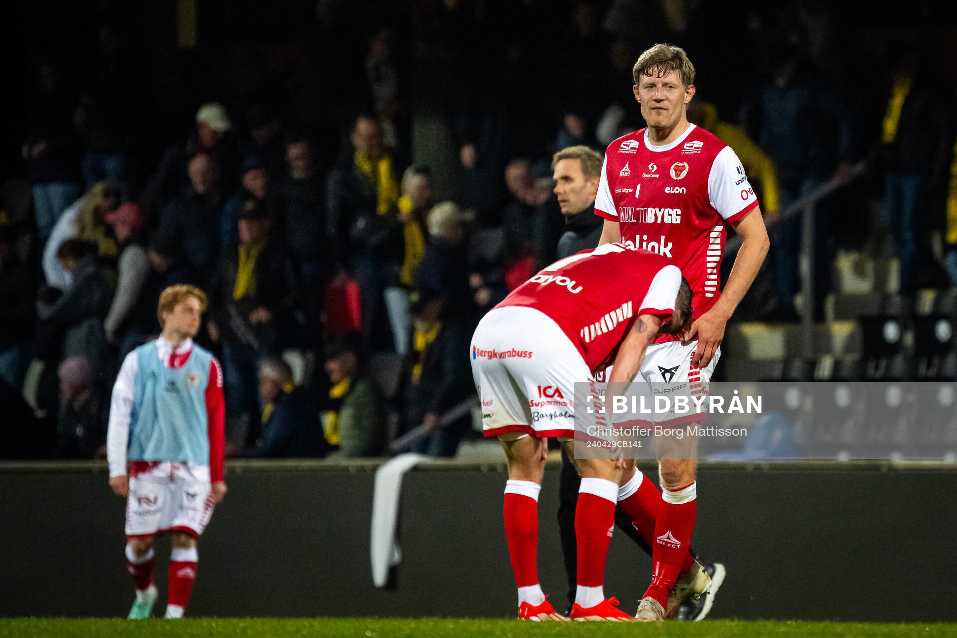 Kalmars Lars Saetra deppar