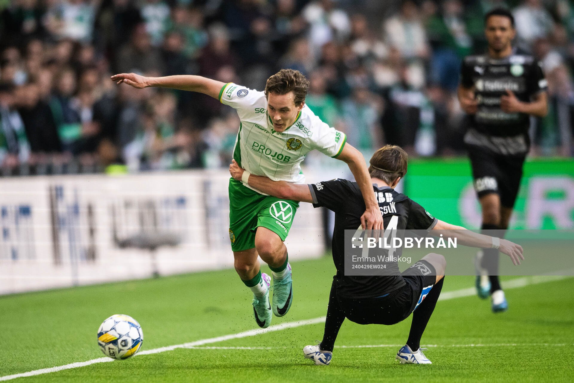 Hammarbys Hampus Skoglund och Västerås Max Larsson
