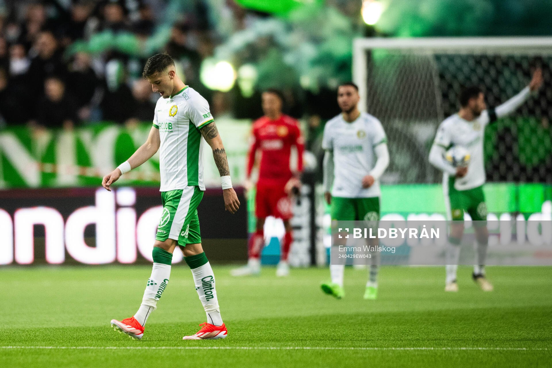 Hammarbys Viktor Dukanovic deppar