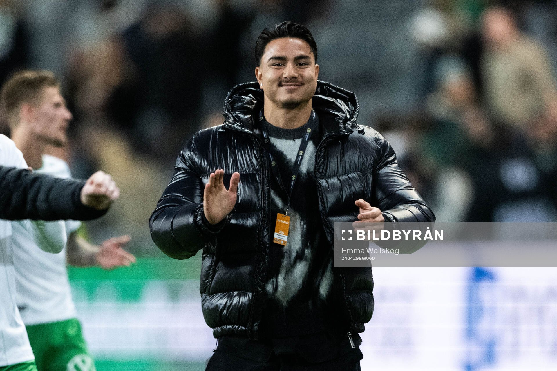 Hammarbys Jusef Erabi jublar