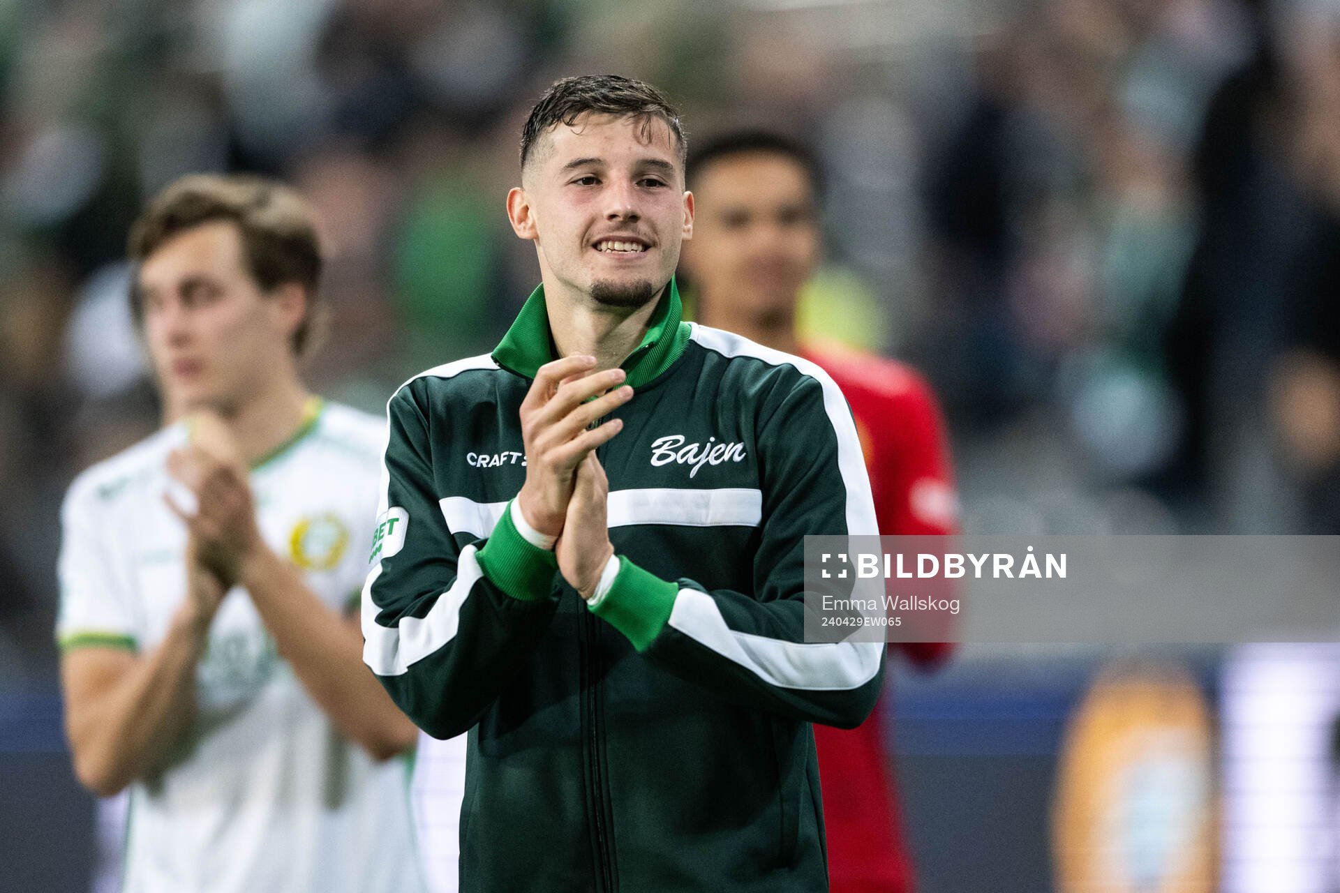 Hammarbys Viktor Dukanovic jublar