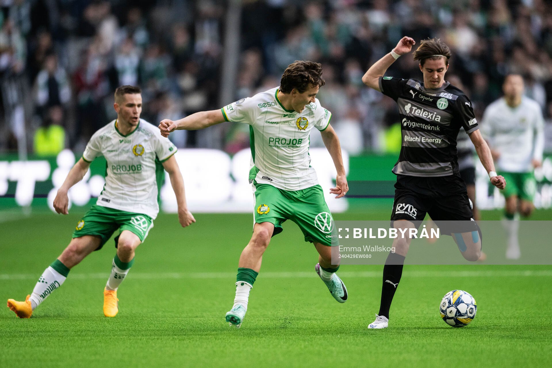 Hammarbys Hampus Skoglund och Västerås Max Larsson