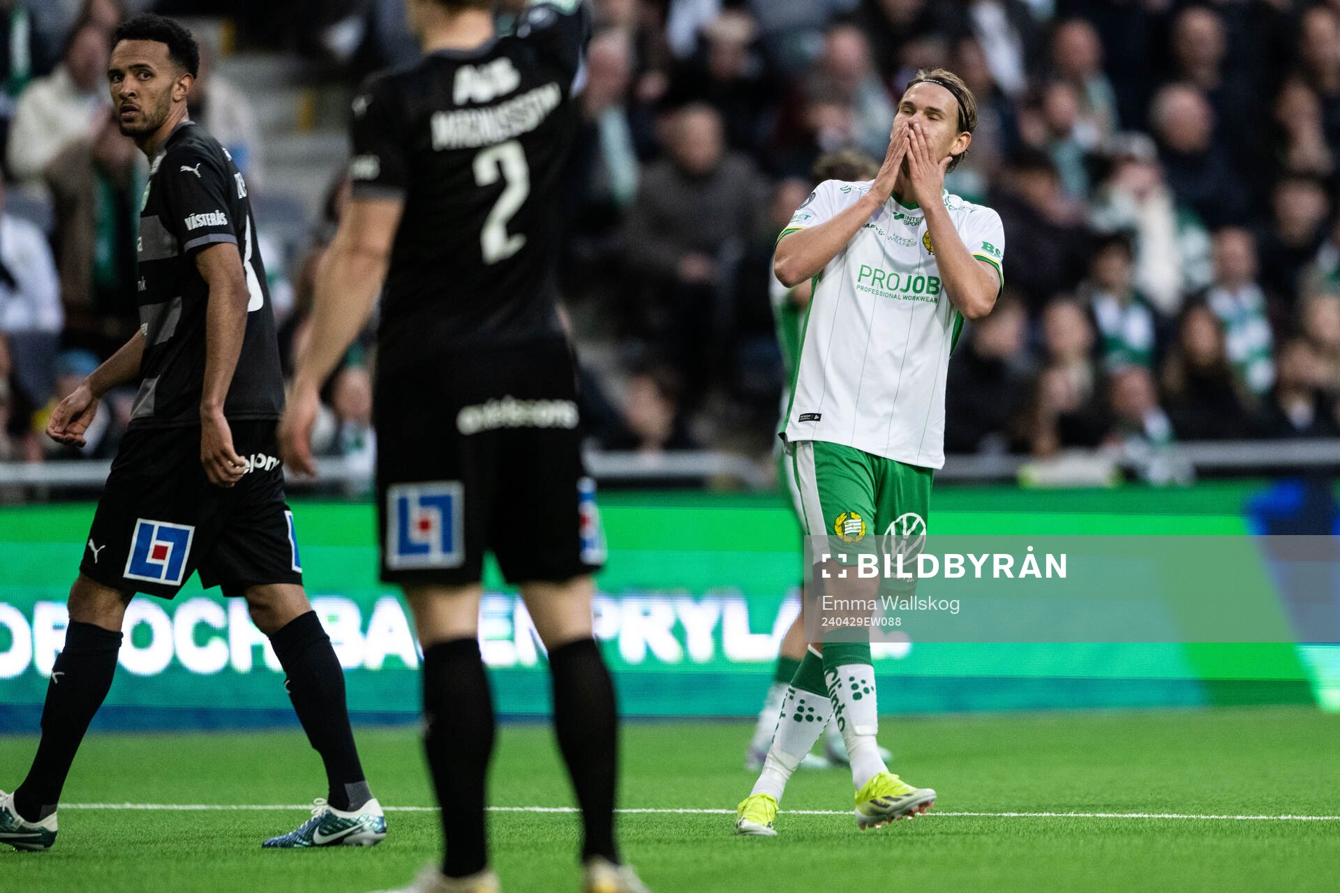 Hammarbys Markus Karlsson deppar
