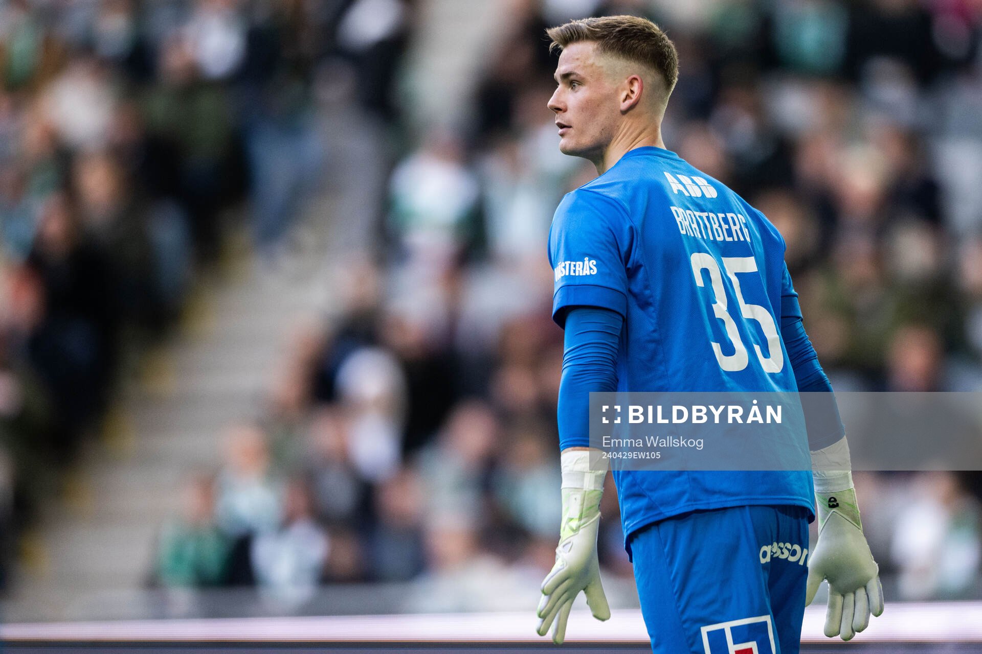 Västerås målvakt Johan Brattberg