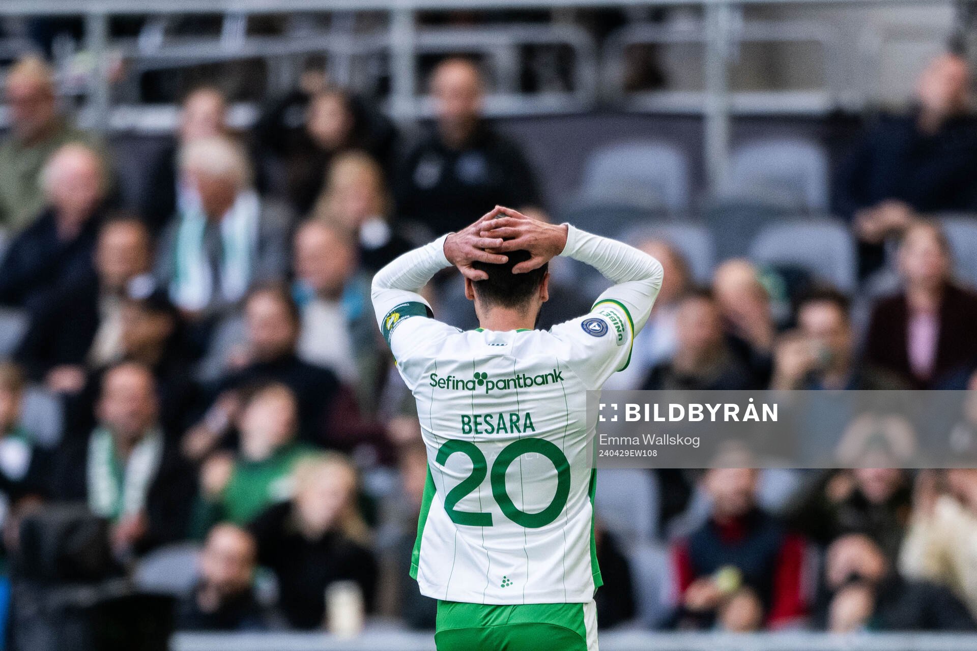 Hammarbys Nahir Besara deppar