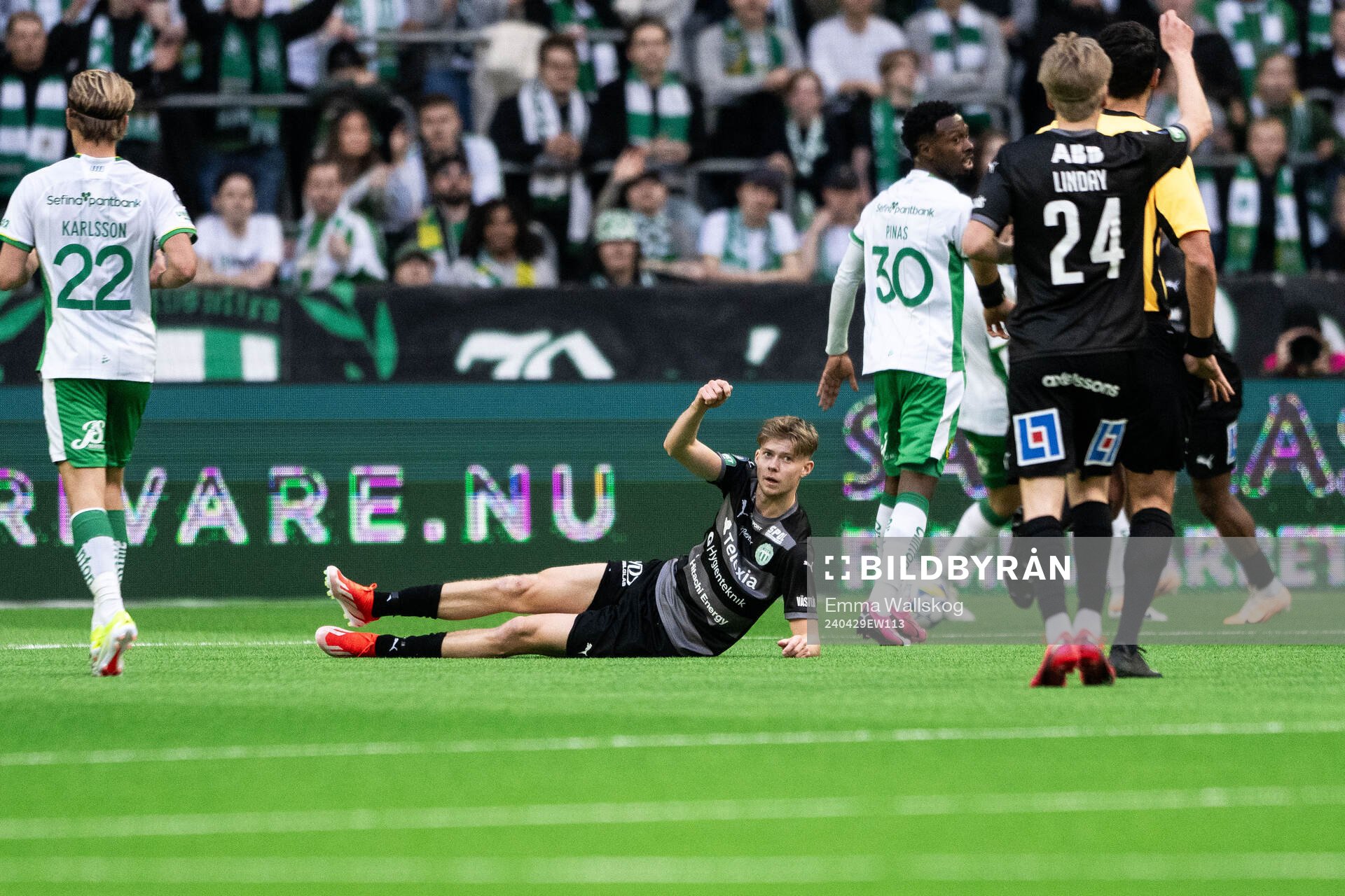 Västerås Patric Åslund reagerar