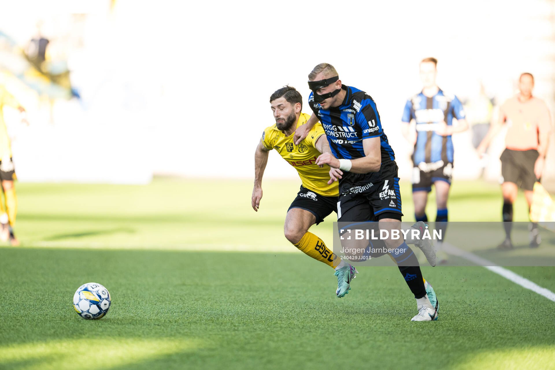 Elfsborgs Arber Zeneli och Sirius Jakob Voelkerling Persson