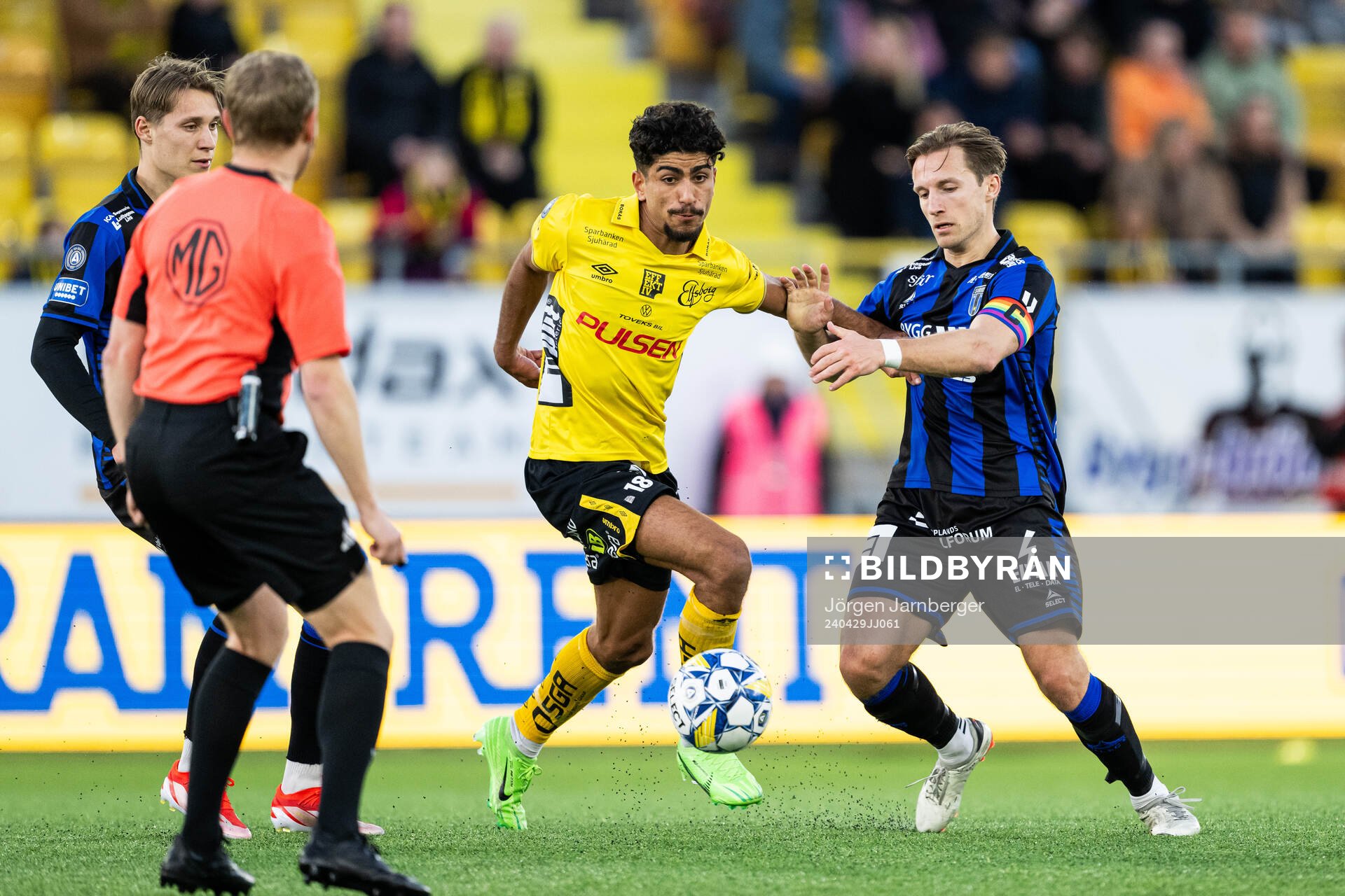 Elfsborgs Ahmed Qasem och Sirius Daniel Stensson