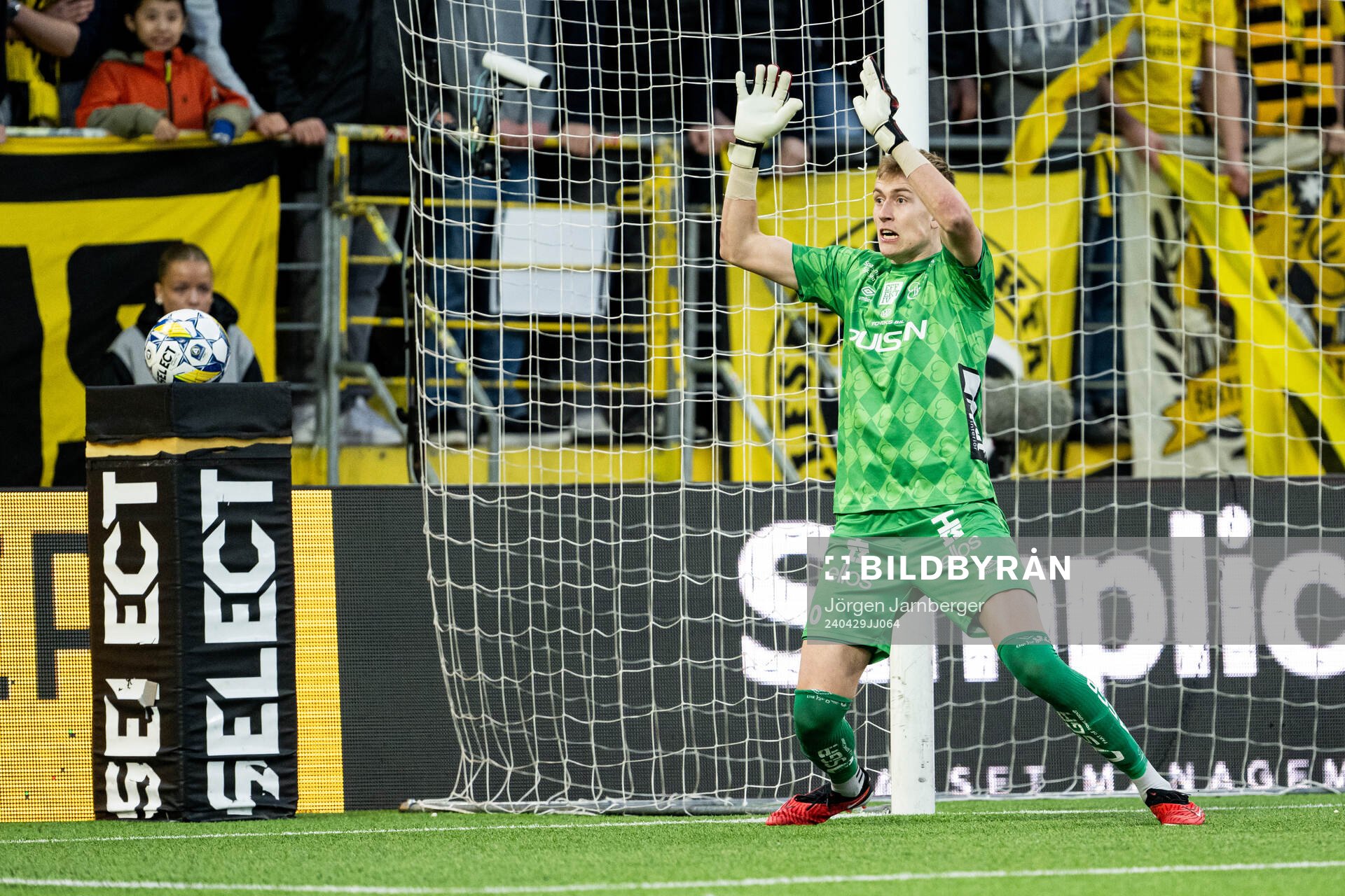 Elfsborgs målvakt Marcus Bundgaard Sörensen