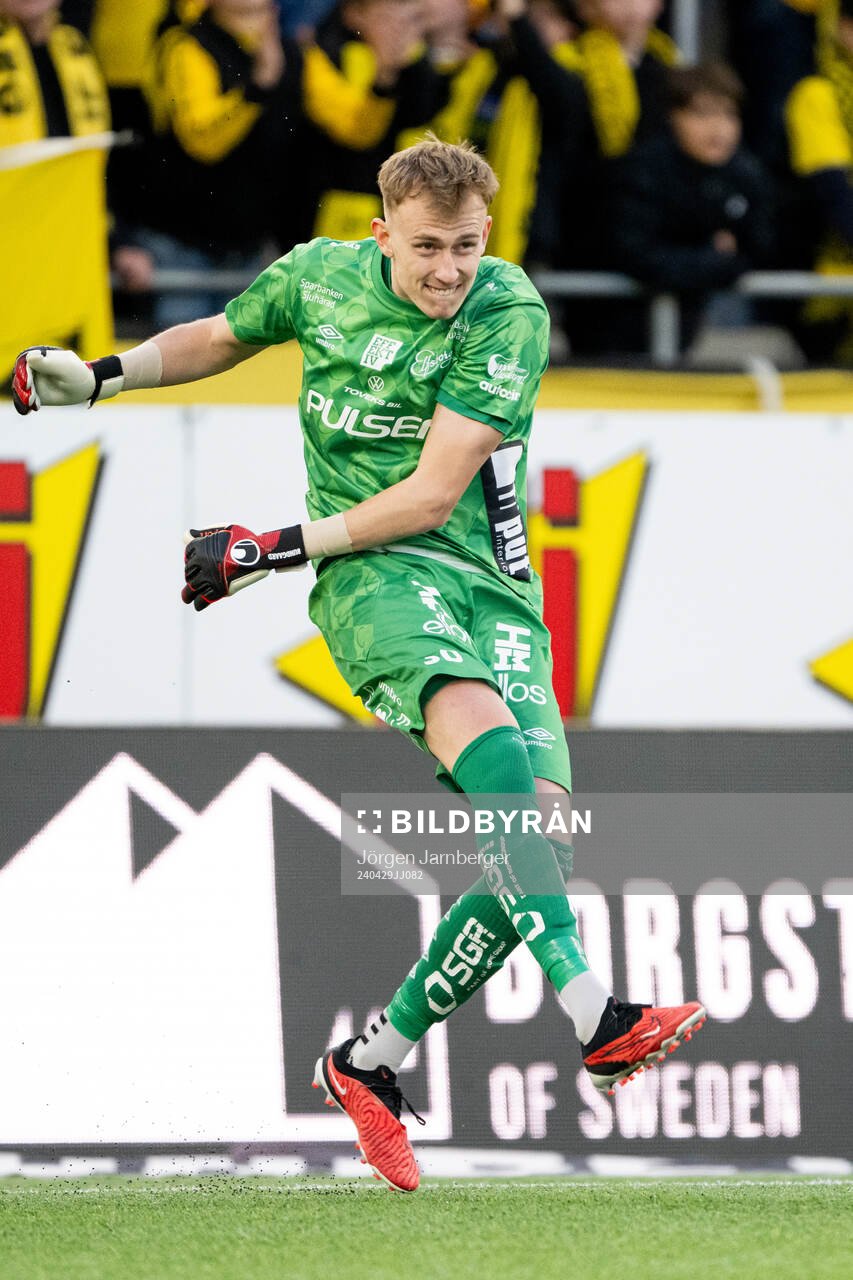 Elfsborgs målvakt Marcus Bundgaard Sörensen