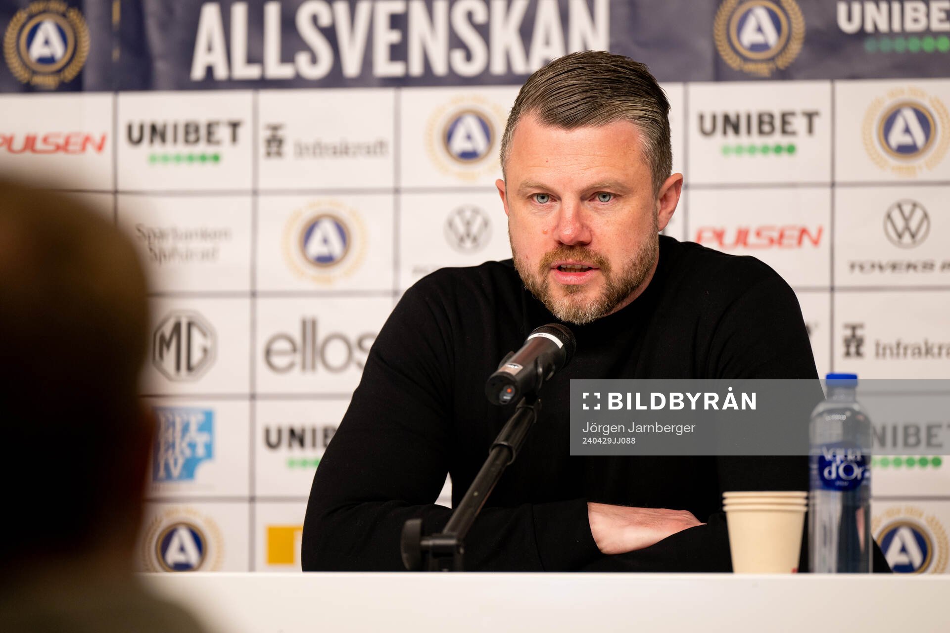 Elfsborgs manager Jimmy Thelin