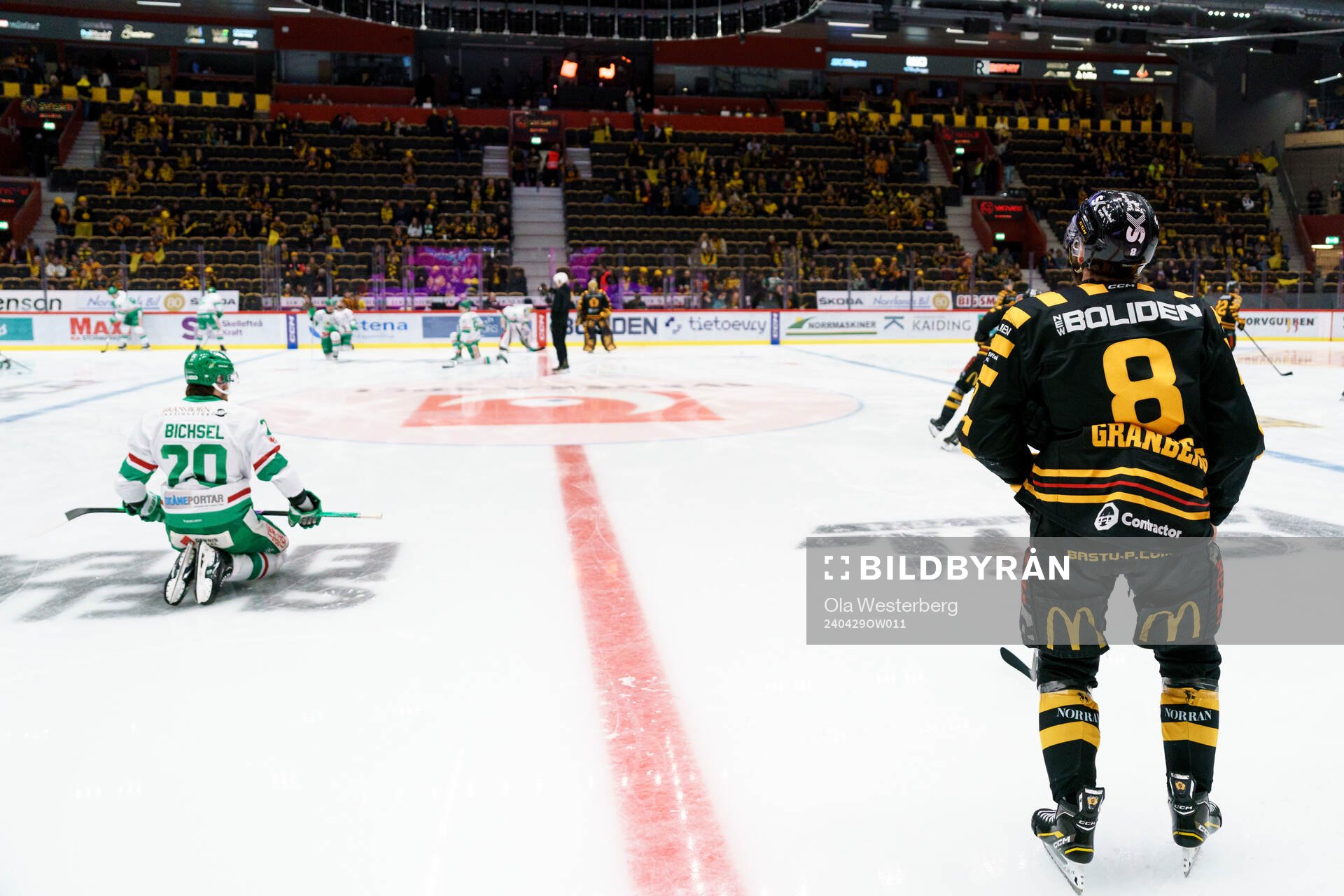 Rögles Lian Bichsel och Skellefteås Petter Granberg
