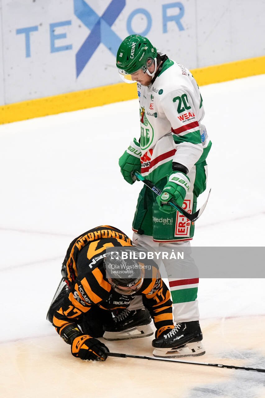 Skellefteås Pär Lindholm och Rögles Lian Bichsel