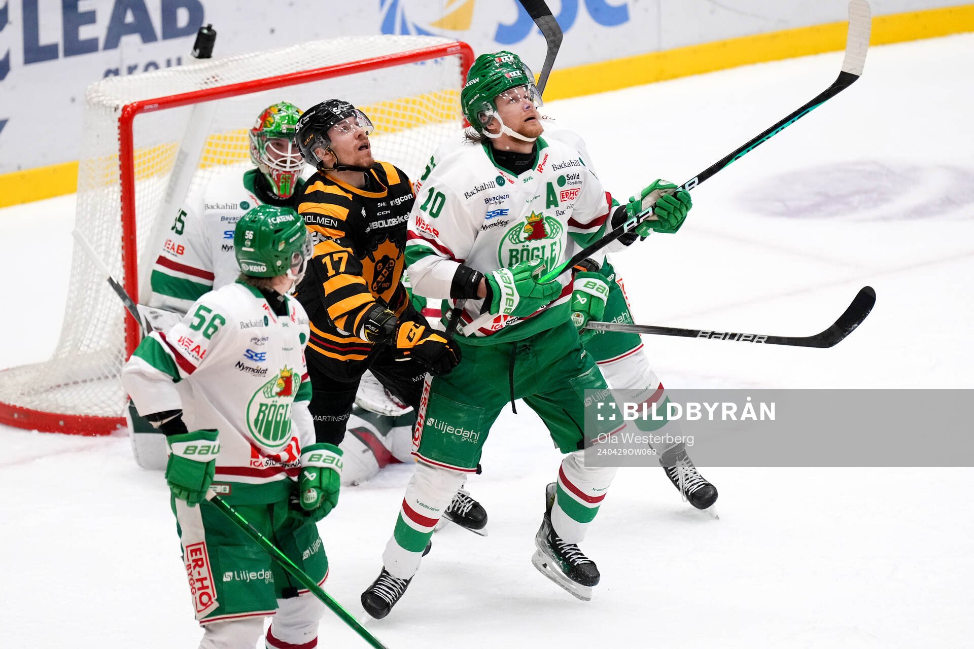 Skellefteås Pär Lindholm och Rögles Rodrigo Abols