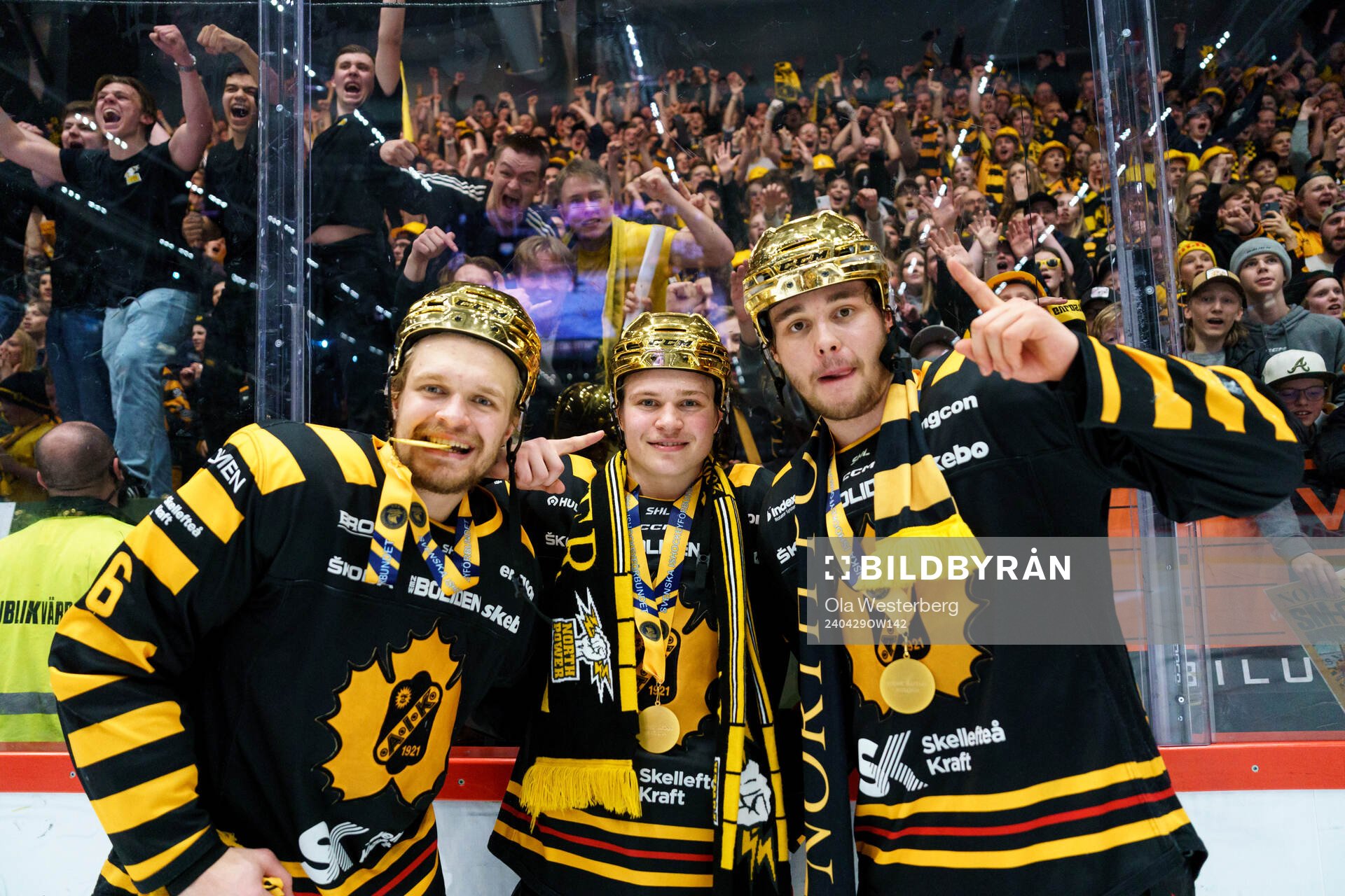 Skellefteås Måns Forsfjäll, Zeb Forsfjäll och Elias