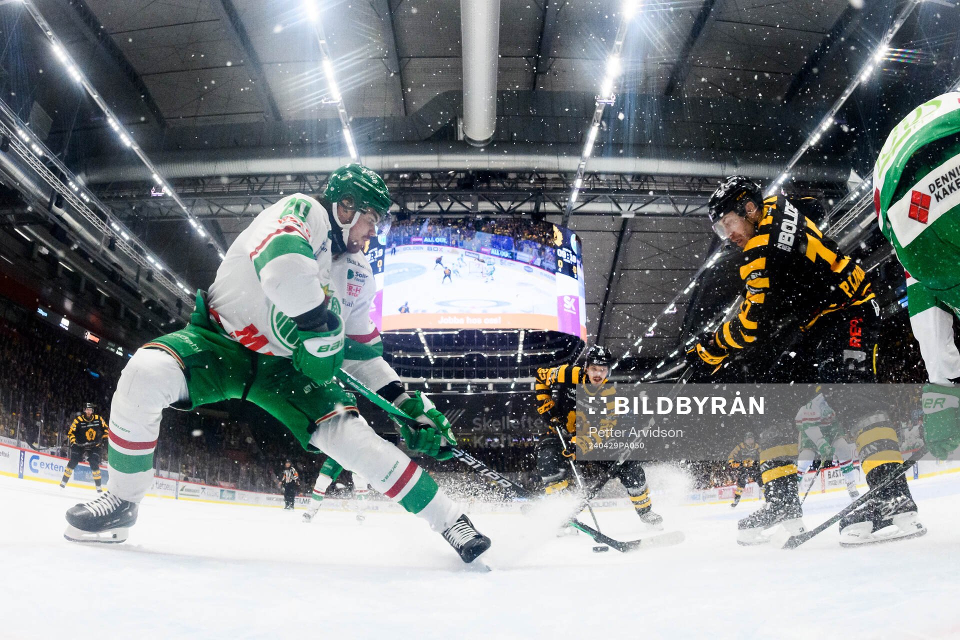 Rögles Lian Bichsel och Skellefteås Pär Lindholm