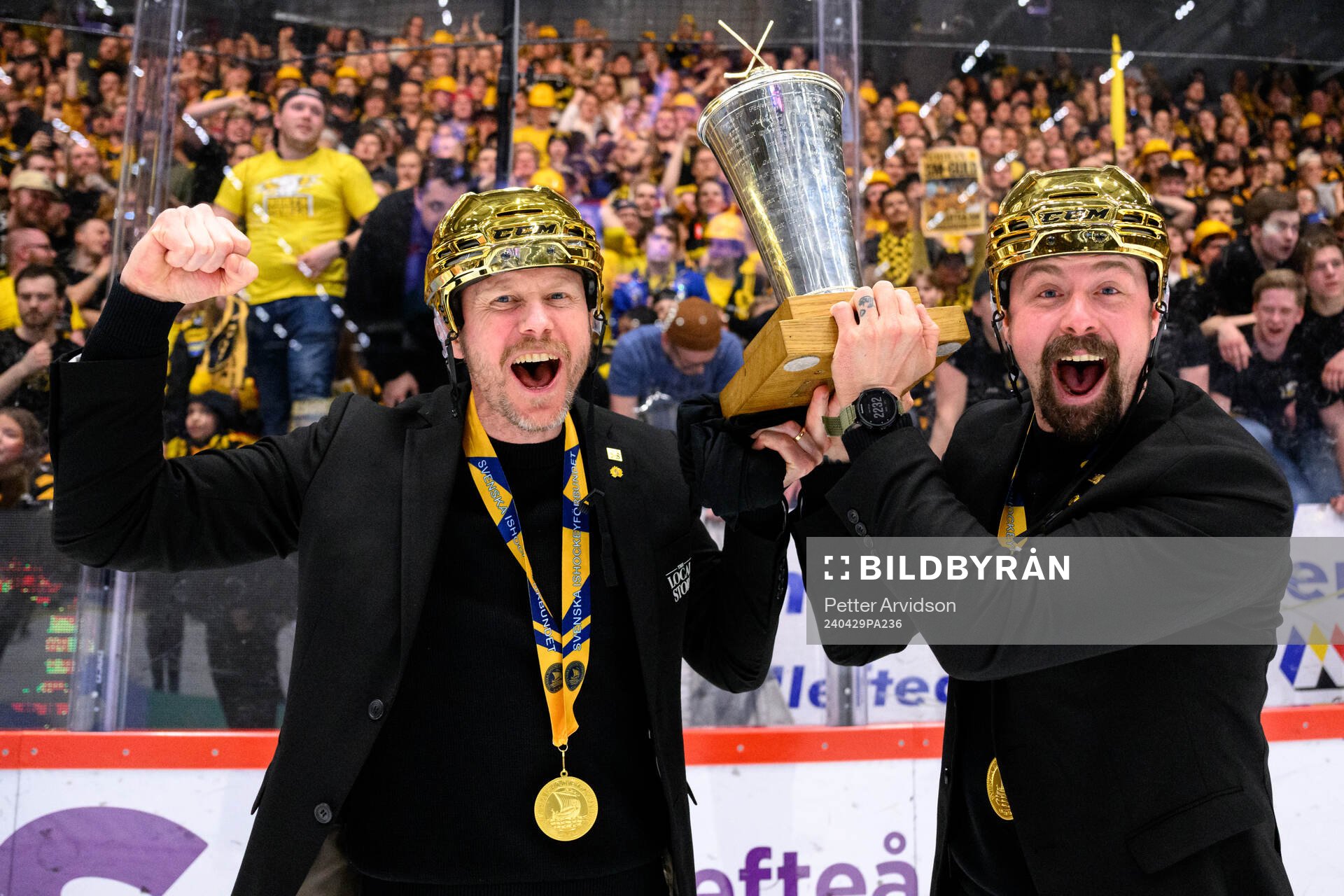 Skellefteås tränare Robert Ohlsson och assisterande
