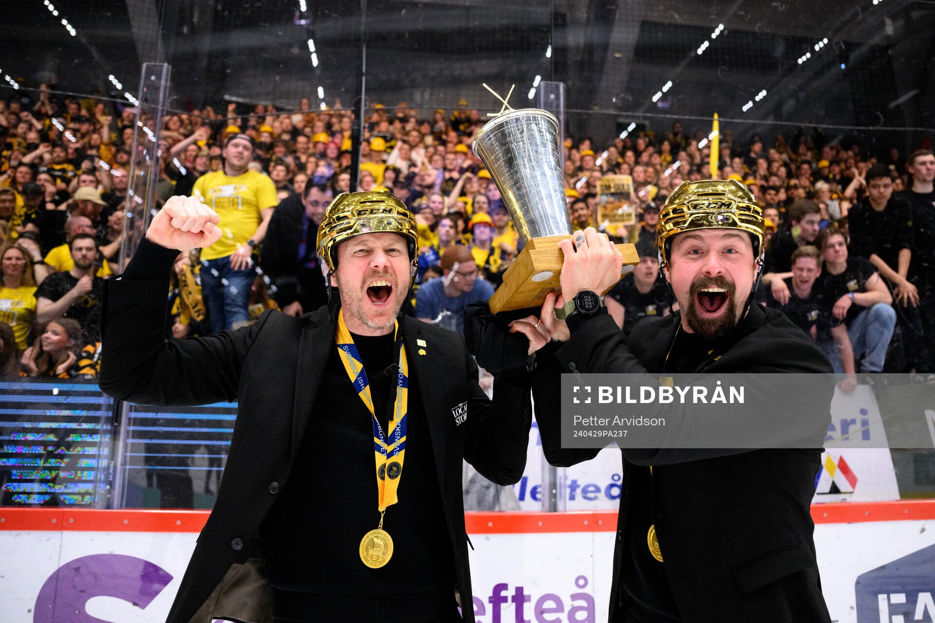 Skellefteås tränare Robert Ohlsson och assisterande