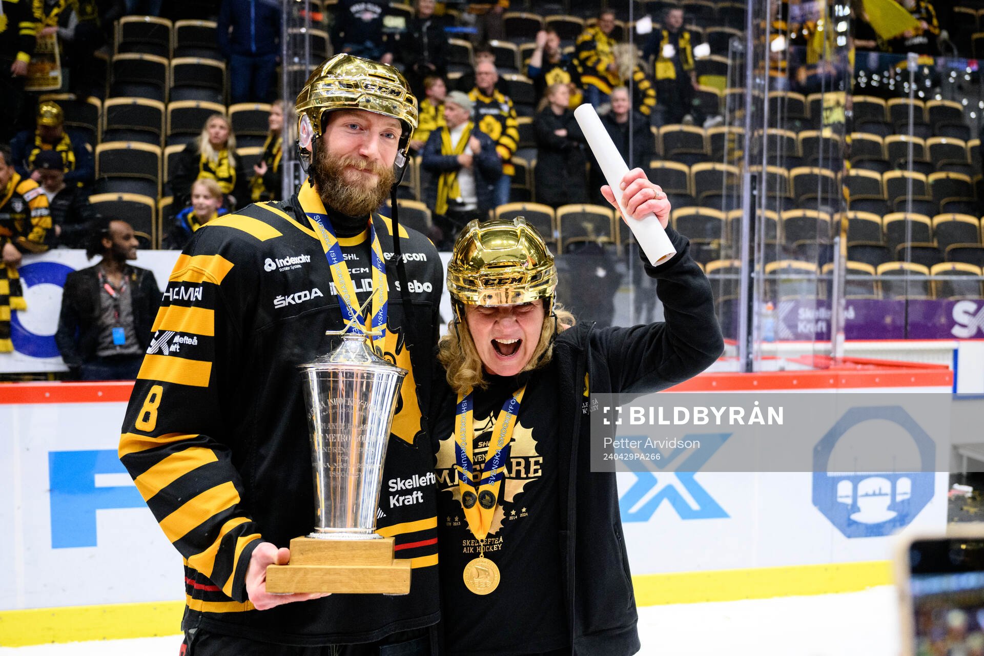 Skellefteås Petter Granberg och läkare Karin Granberg