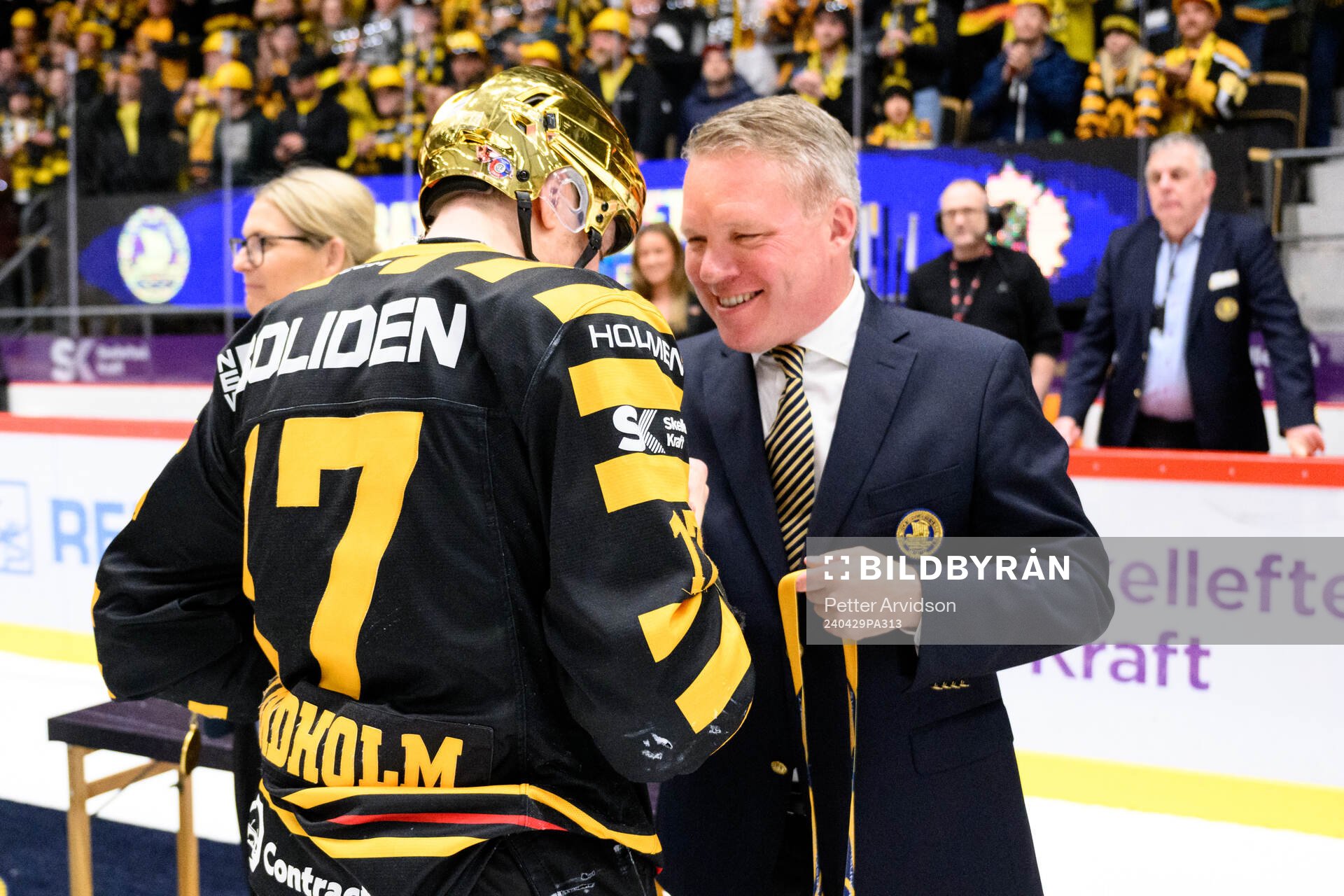 Svenska Ishockeyförbundets ordförande Anders Larsson