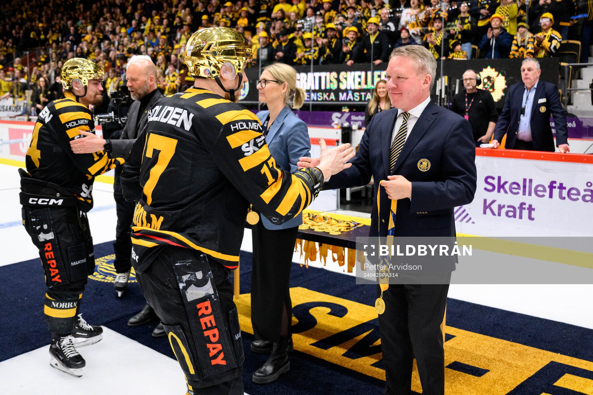 Svenska Ishockeyförbundets ordförande Anders Larsson