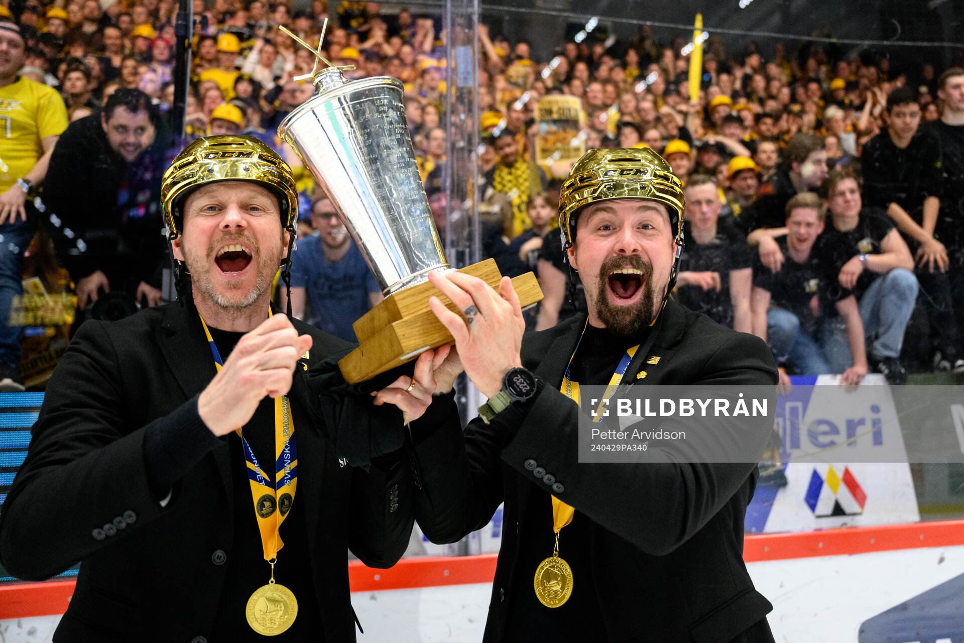 Skellefteås tränare Robert Ohlsson och assisterande