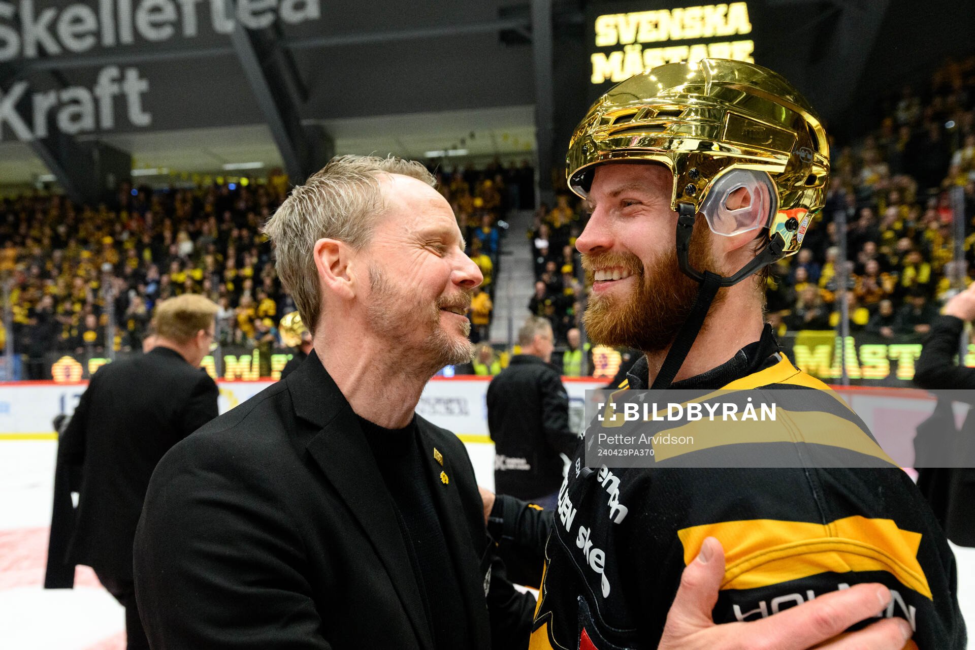 Skellefteås tränare Robert Ohlsson och Petter Granberg