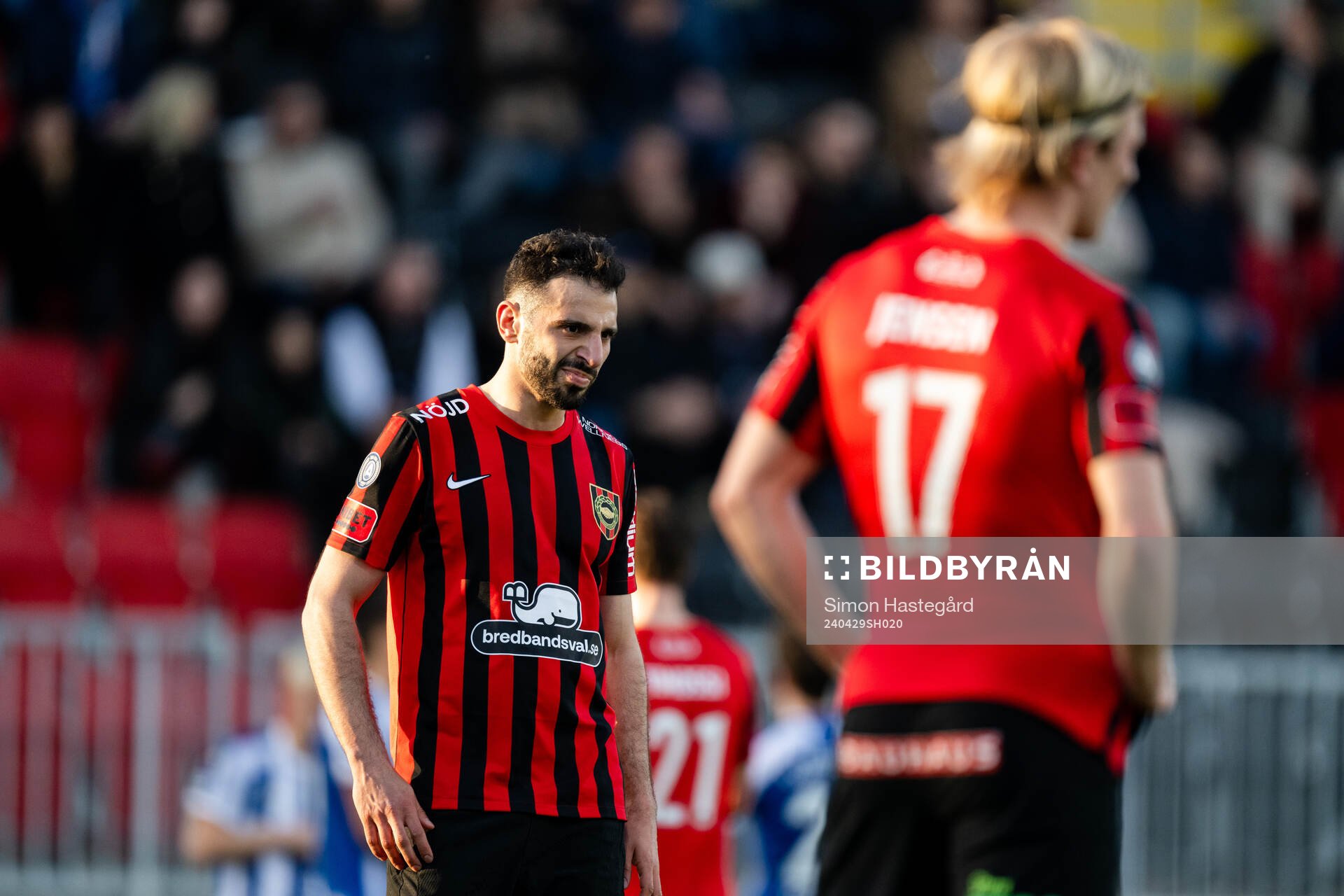 Brommapojkarnas André Calisir deppar