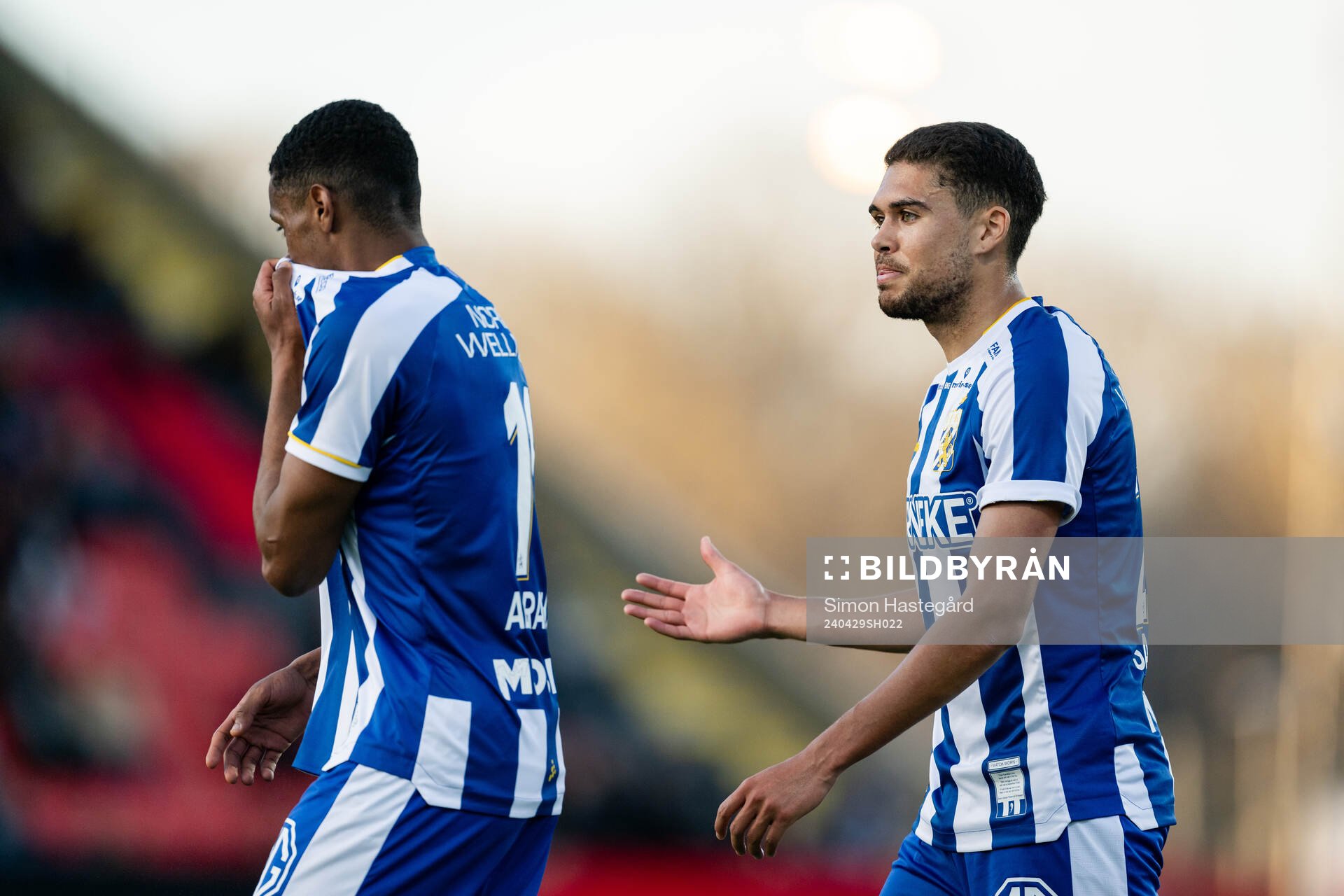 IFK Göteborgs Paulos Abraham och Thomas Santos