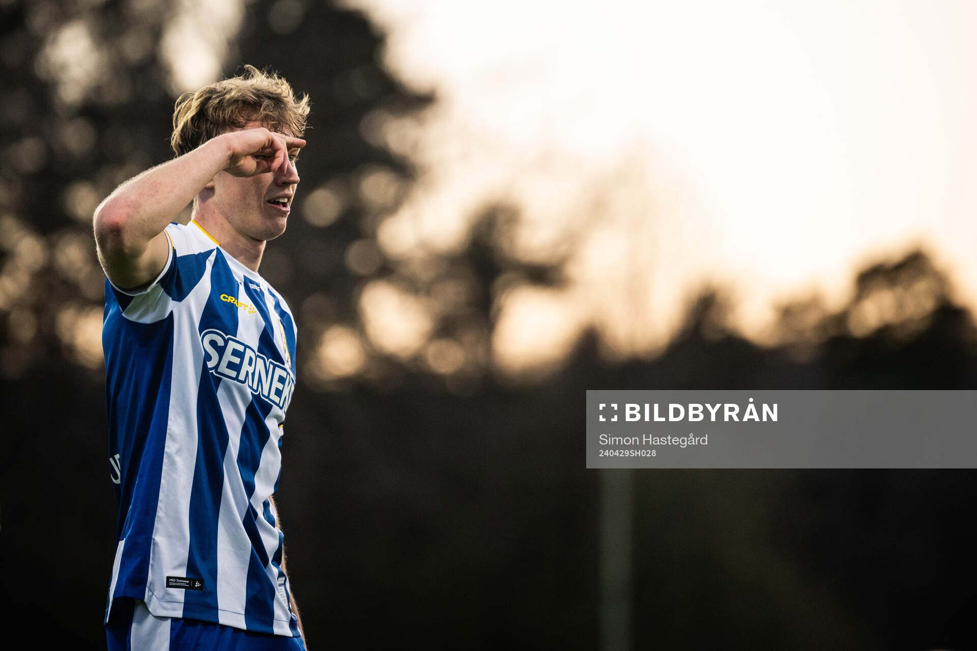 IFK Göteborgs Laurs Skjellerup jublar