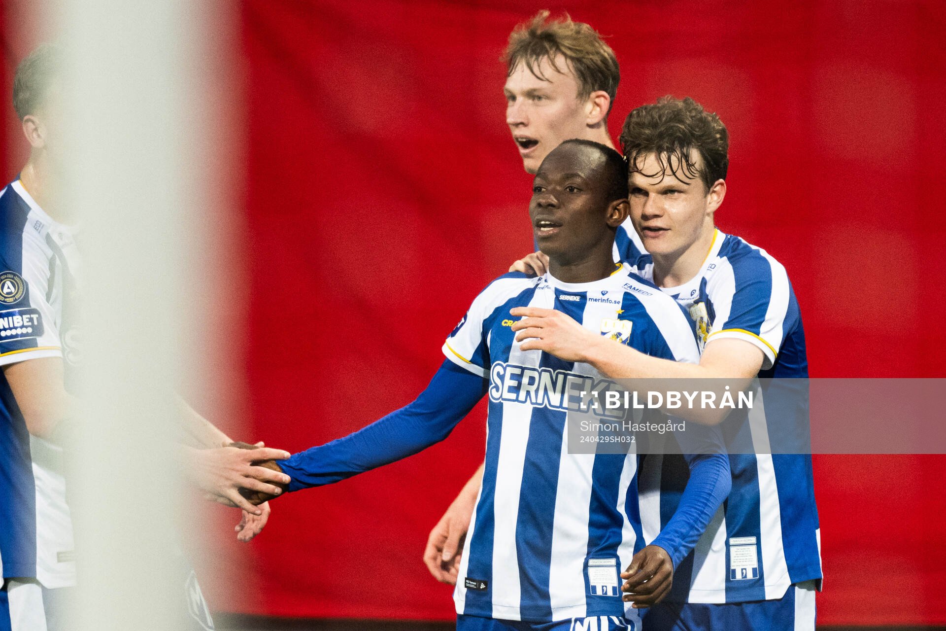 IFK Göteborgs Malick Junior Yalcouye och Kolbeinn