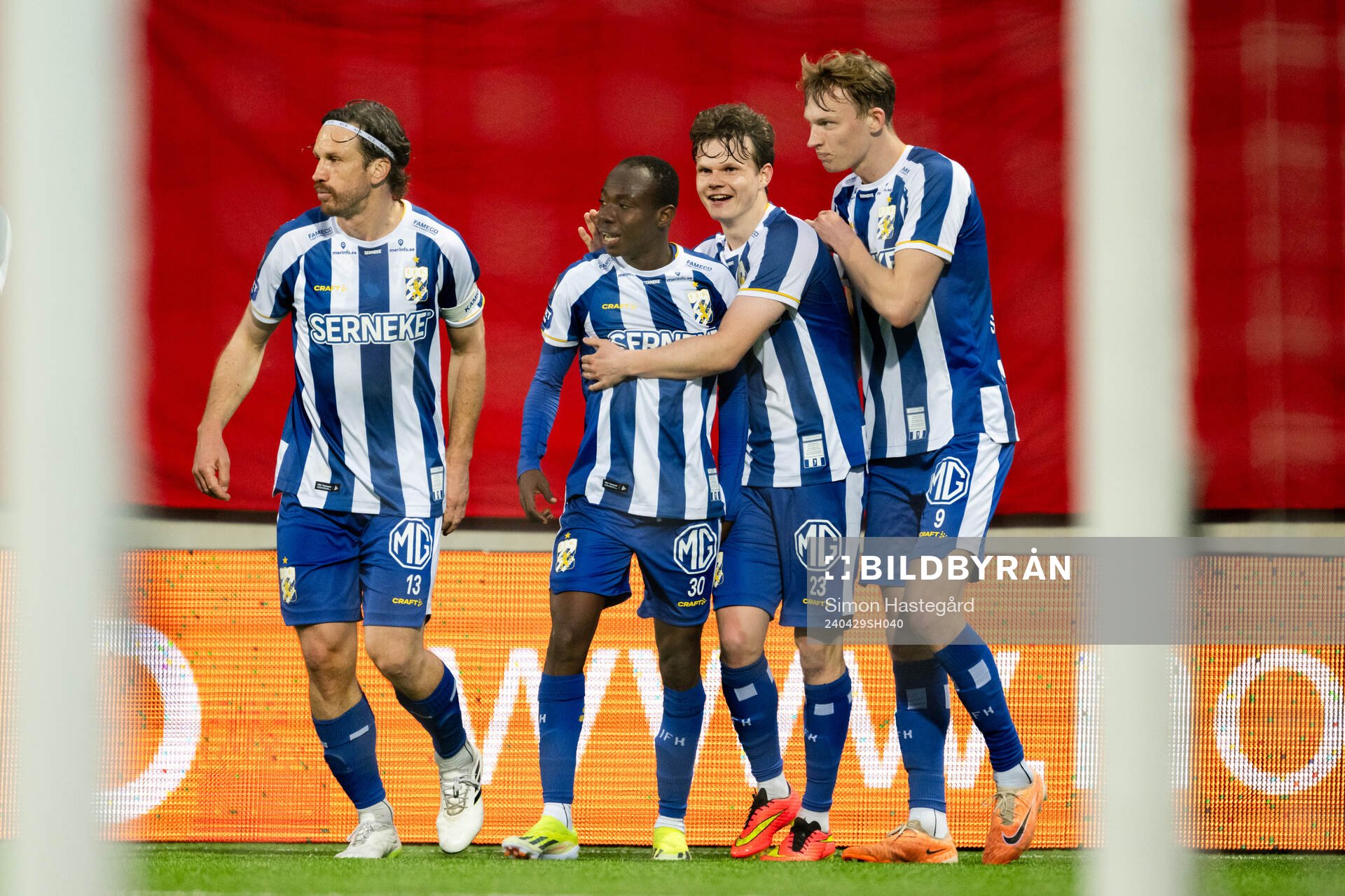 IFK Göteborgs Gustav Svensson , Malick Junior Yalcouye ,