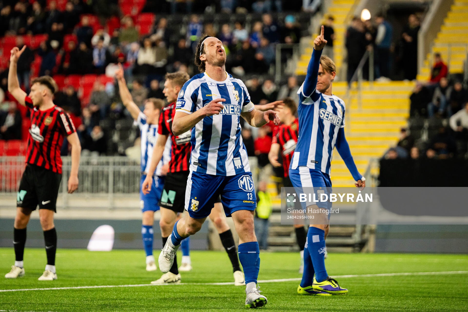IFK Göteborgs Gustav Svensson deppar
