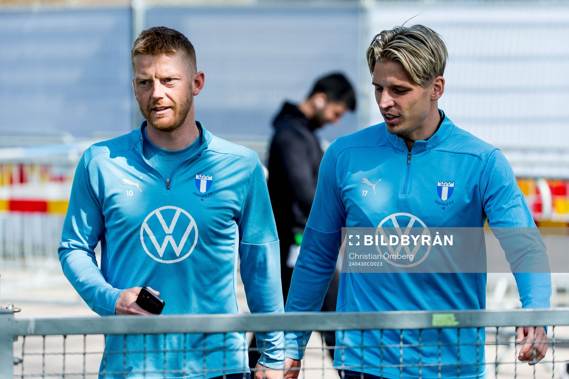 Malmö FFs Anders Christiansen och Jens Stryger Larsen