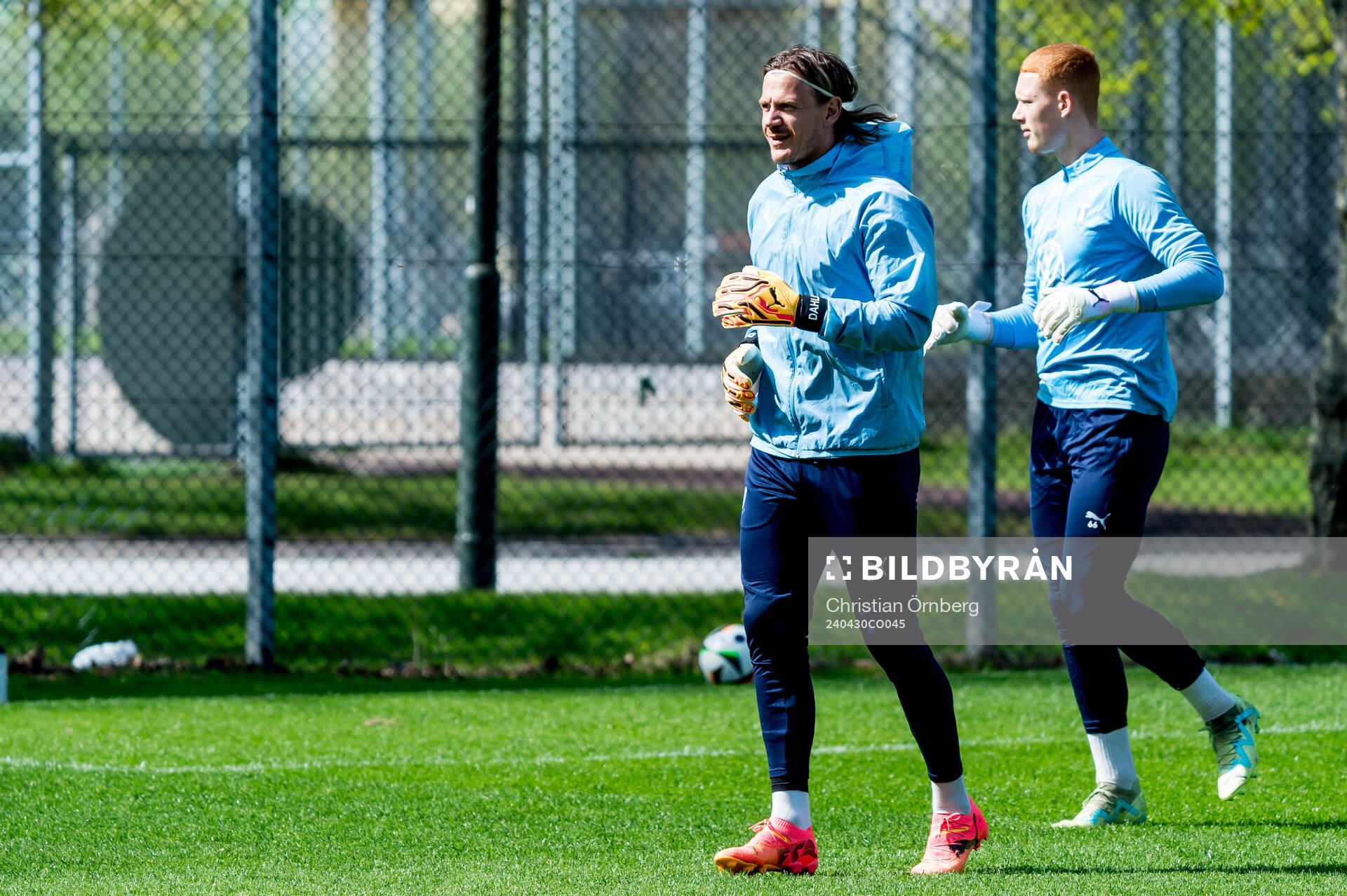 Malmö FFs målvakt Johan Dahlin