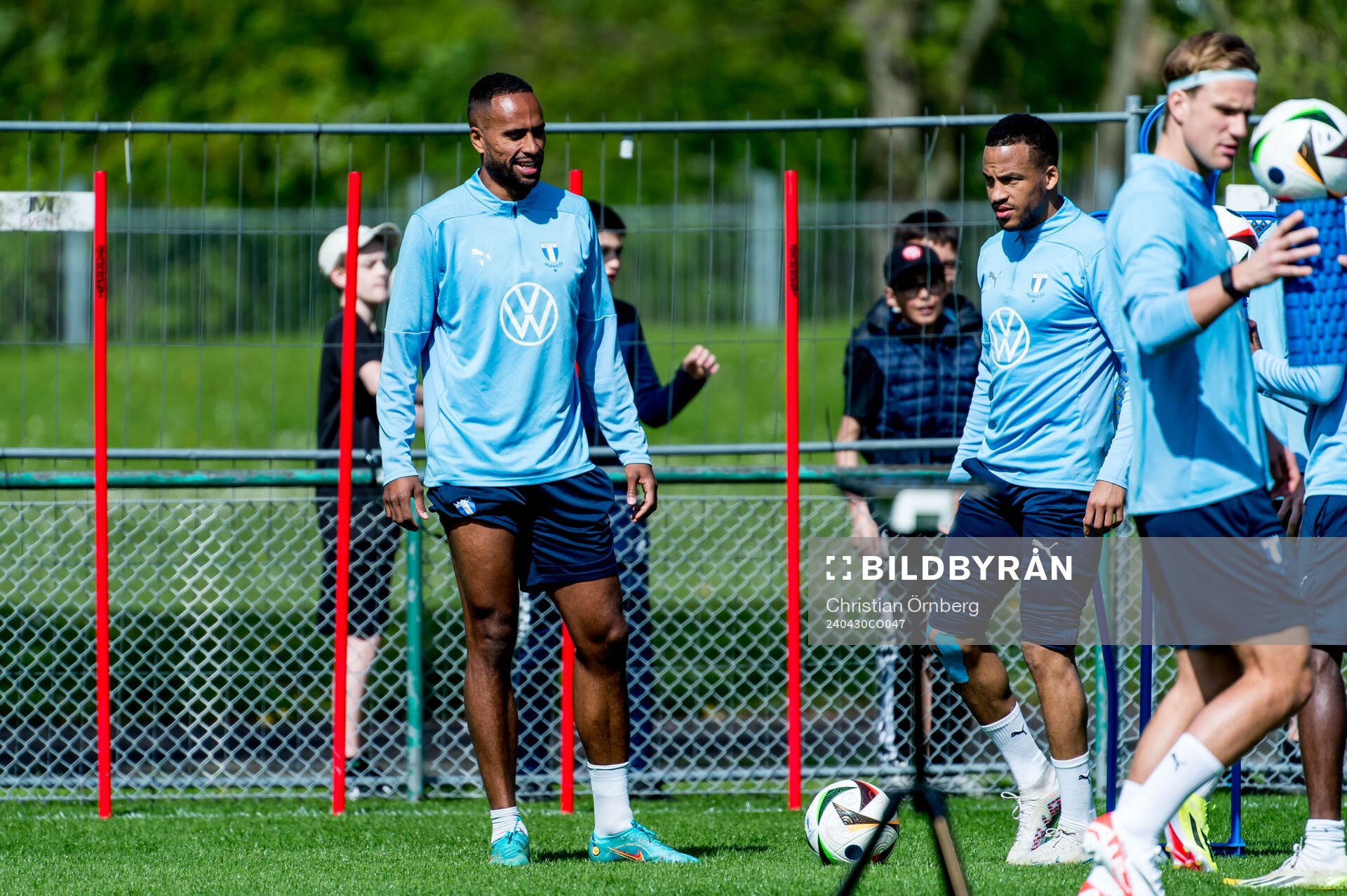 Malmö FFs Isaac Thelin och Martin Olsson
