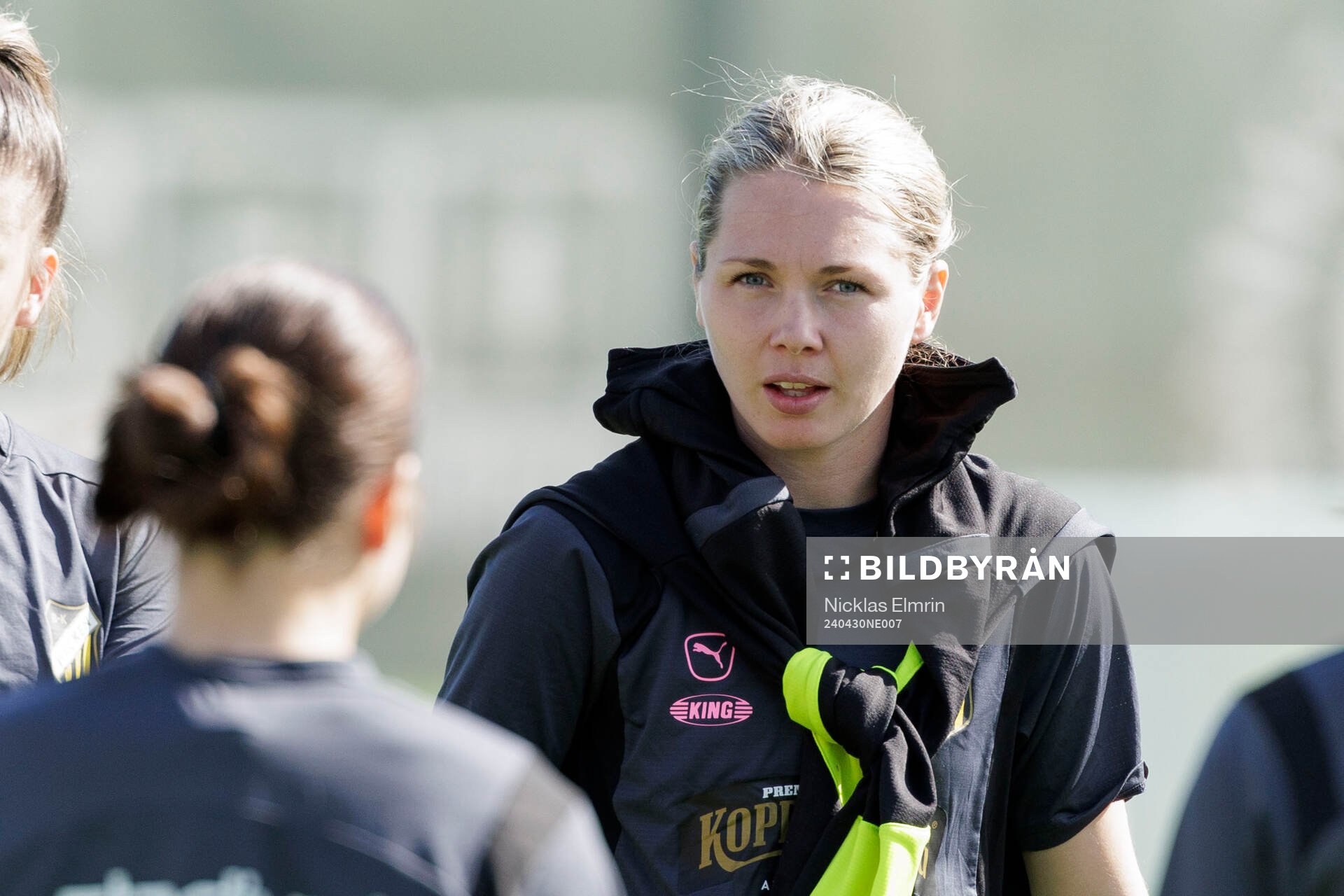 Häckens målvakt Jennifer Falk