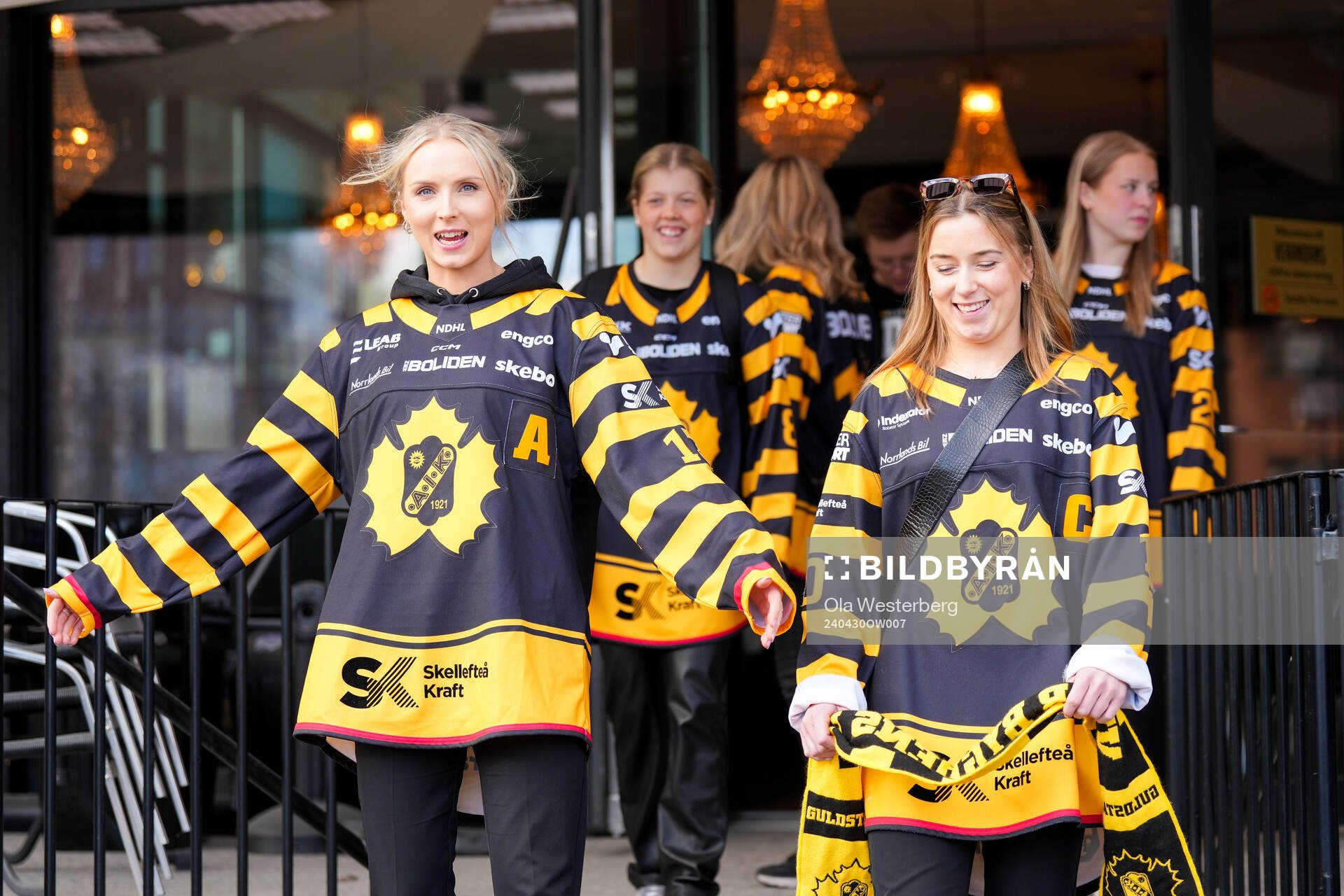 Skellefteås Isabell Palm och Ellen Lövgren