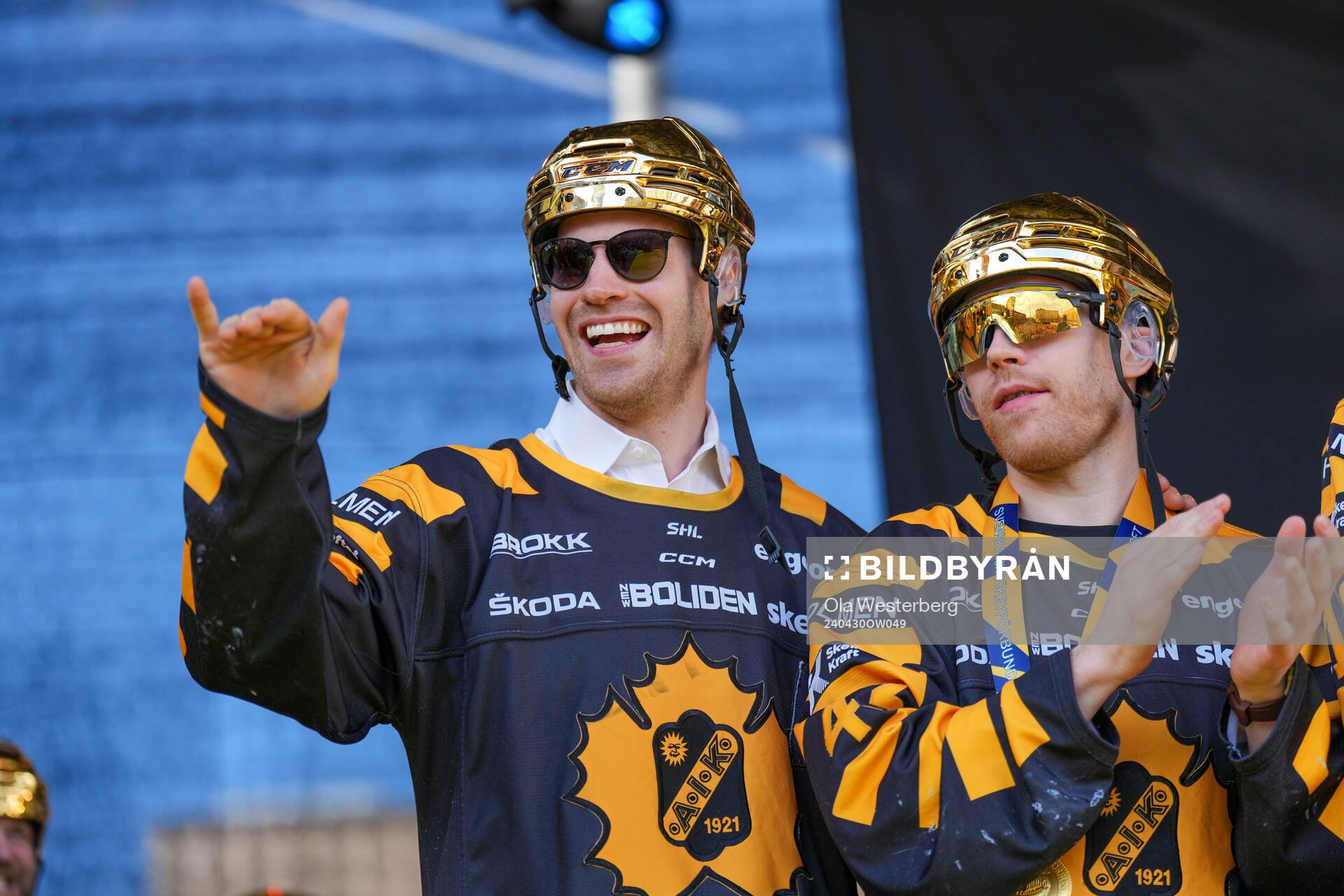 Skellefteås Oscar Lindberg och Filip Sandberg