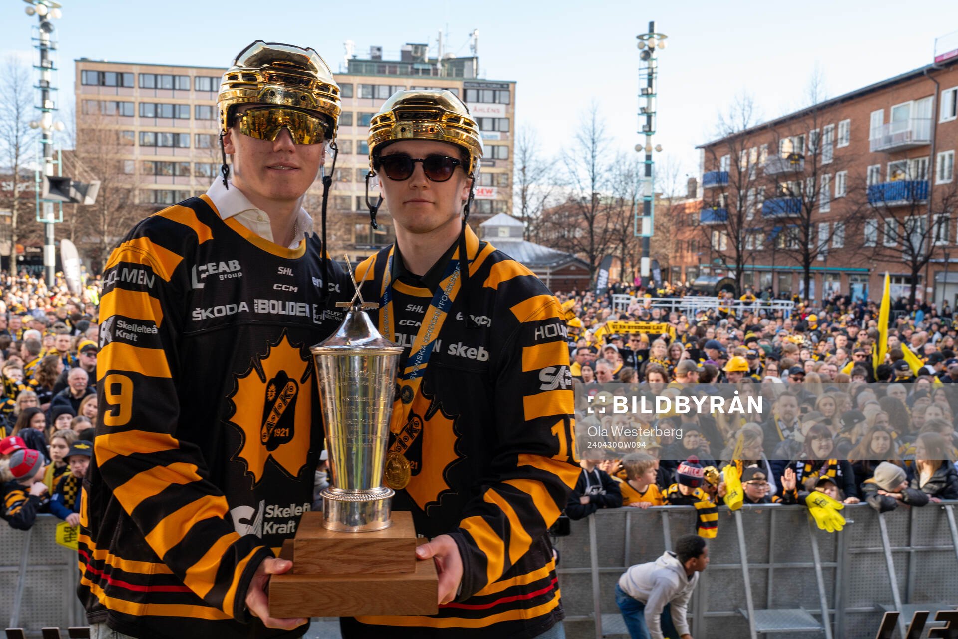 Skellefteås Lukas Vesterlund och Elias Stenman